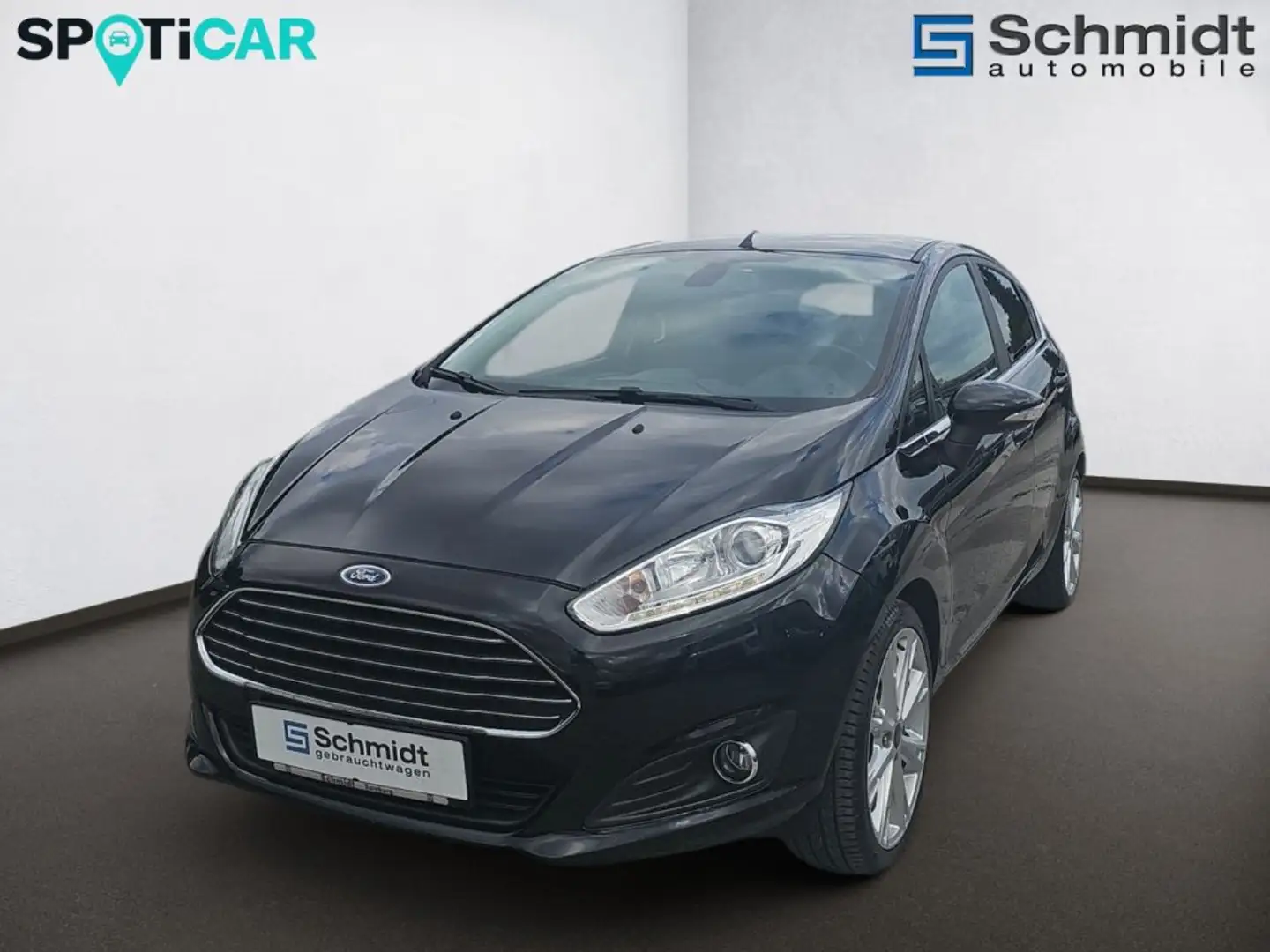 Ford Fiesta Titanium 5-türig 1,0 Ecoboost 100PS Schwarz - 1