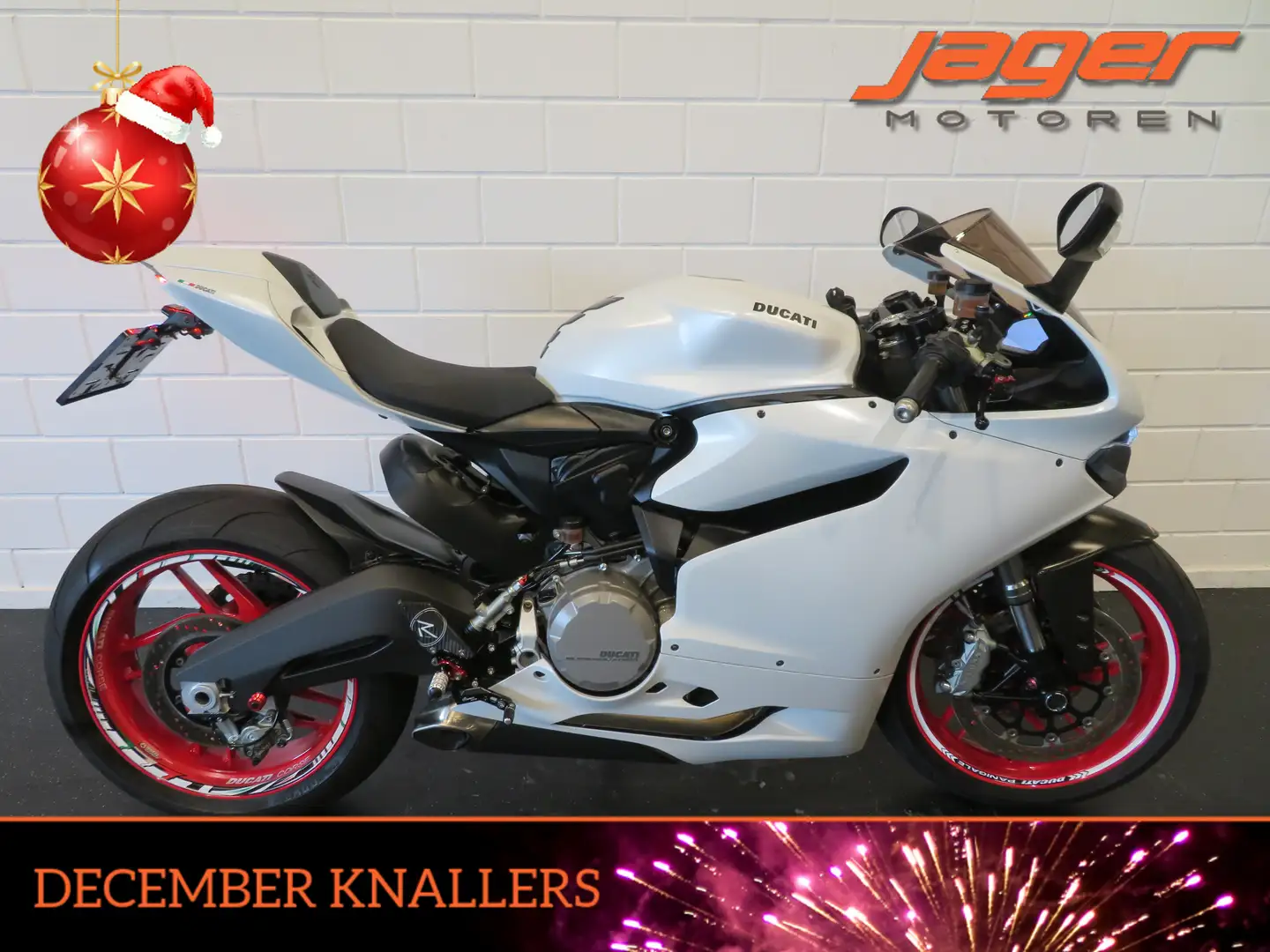 Ducati 899 Panigale PANIGALE899 NIEUWSTAAT Wit - 1