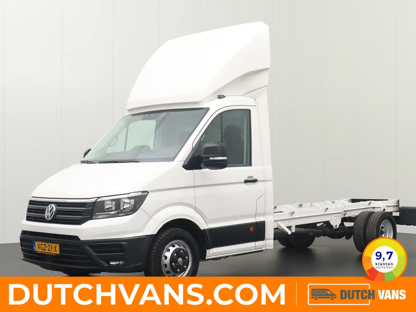 Volkswagen Crafter 2.0TDI 177PK DSG Automaat Chassis-Cabine | Airco | Wit - 1
