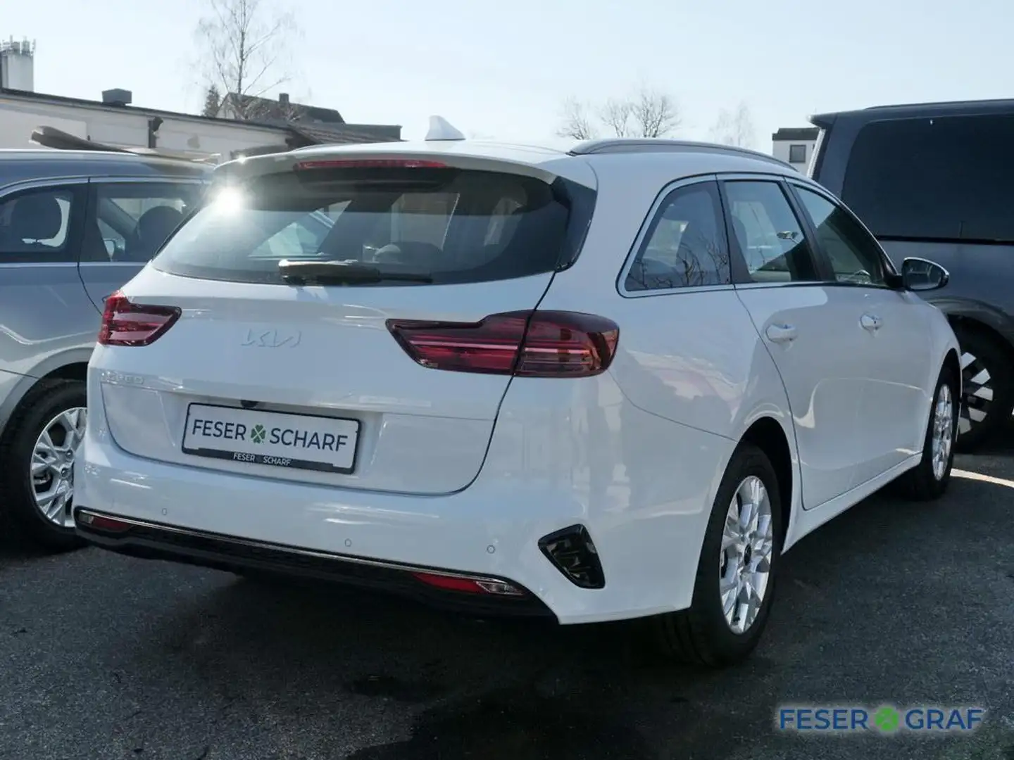 Kia Ceed SW / cee'd SW 1.0T 100 ULTIMATE Navi Tempomat Weiß - 2