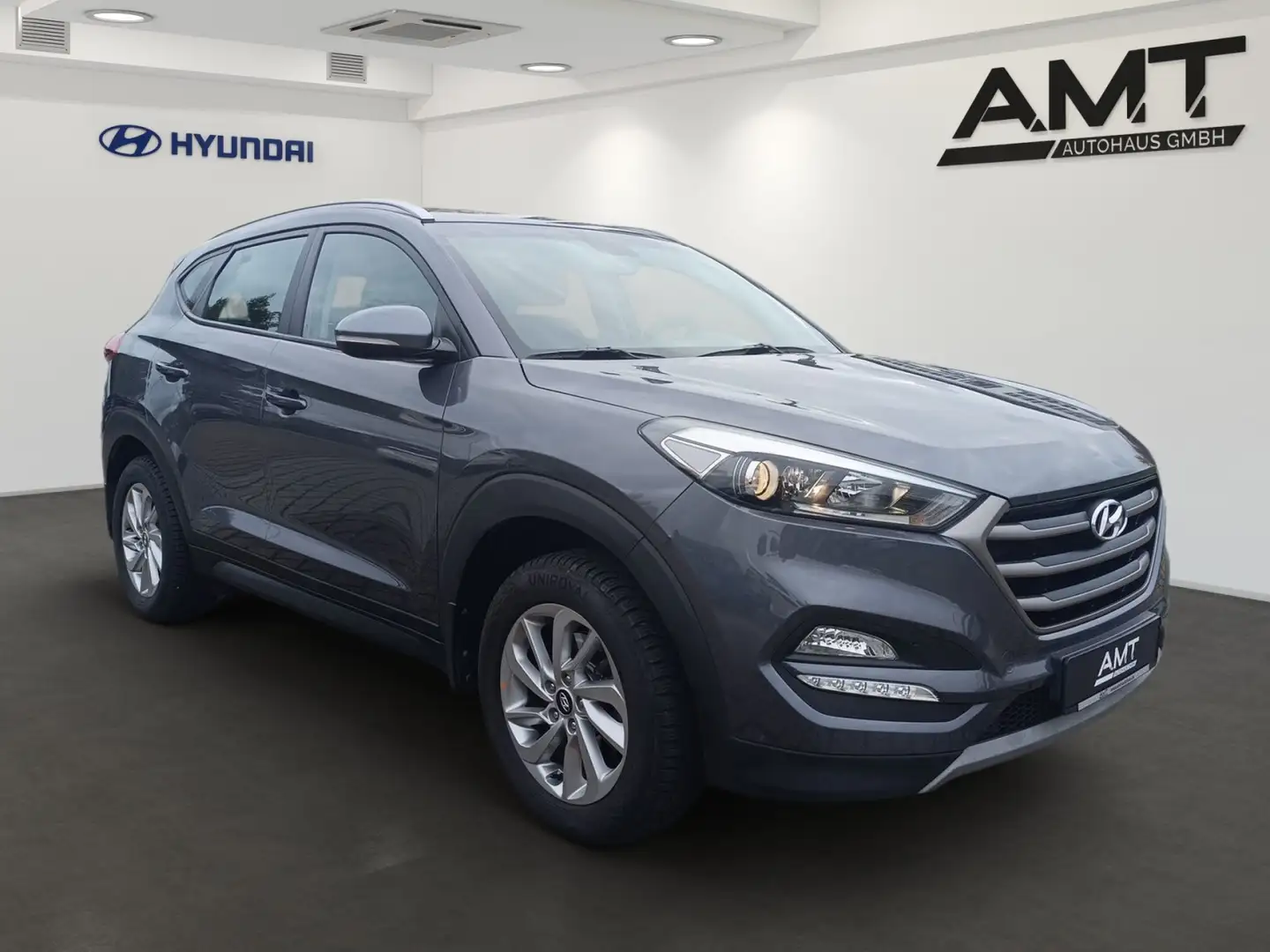 Hyundai TUCSON Tucson 1.6 Trend blue 2WD AHK*Sitzheizung Klima/BC Gris - 2
