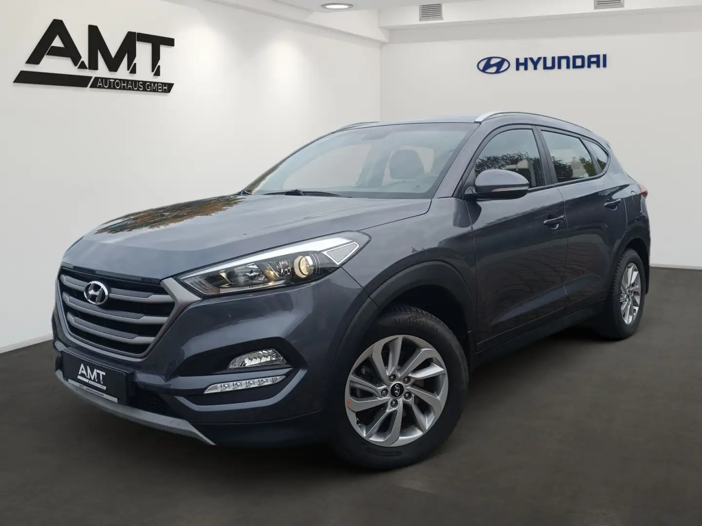 Hyundai TUCSON Tucson 1.6 Trend blue 2WD AHK*Sitzheizung Klima/BC Gris - 1