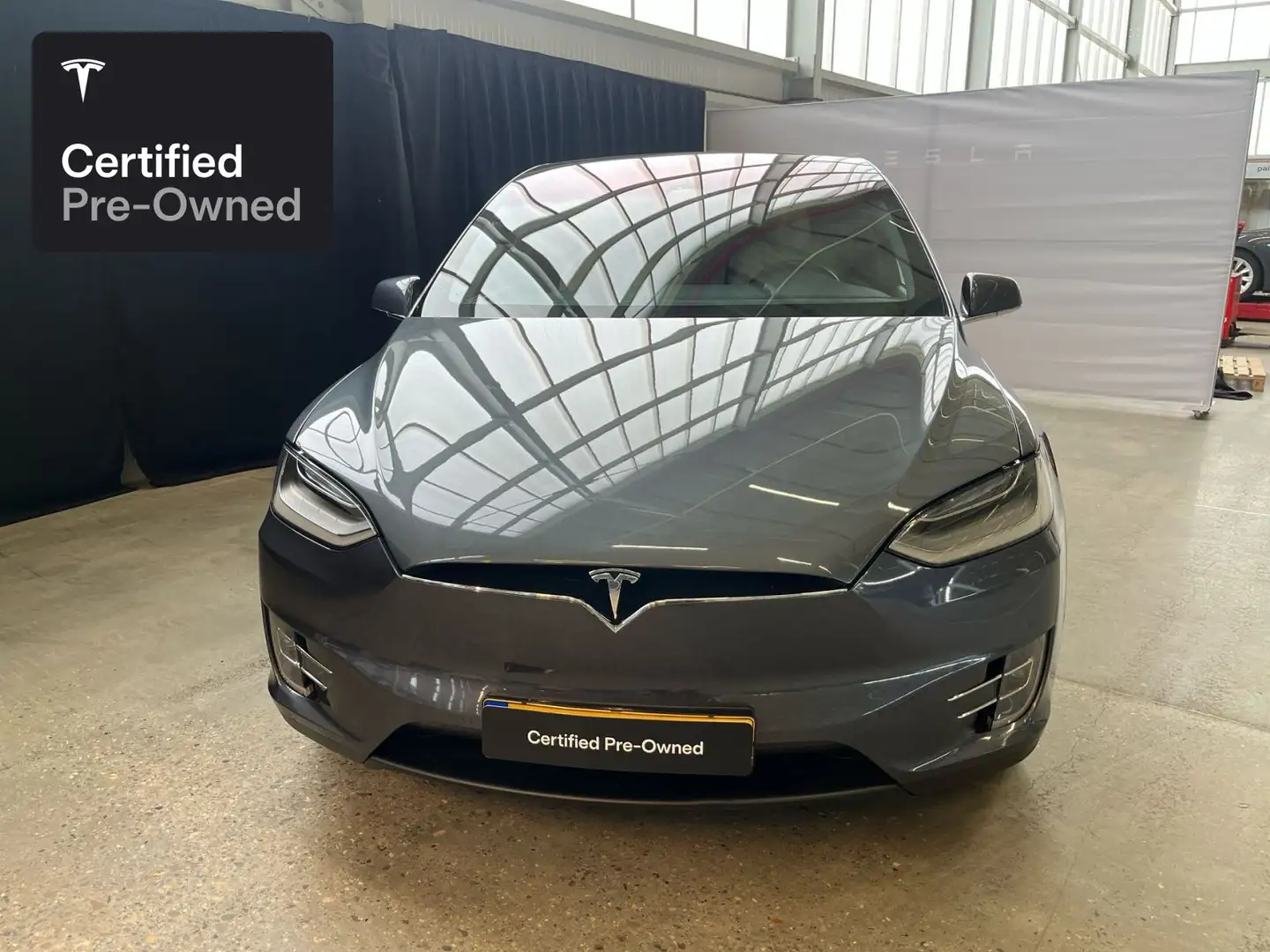 Tesla Model X Long Range AWD "Certified Pre-Owned" Silber - 2