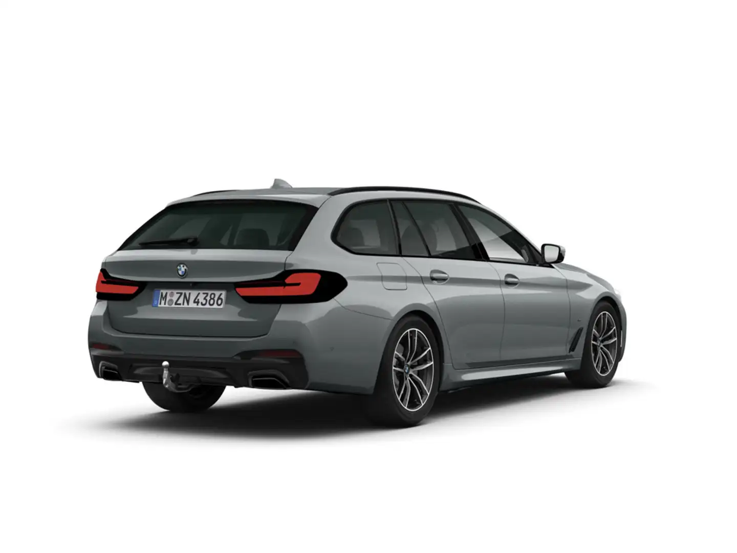 BMW 530 d Touring M-Sport PANO AHK HUD LED ACC H/K Grau - 2