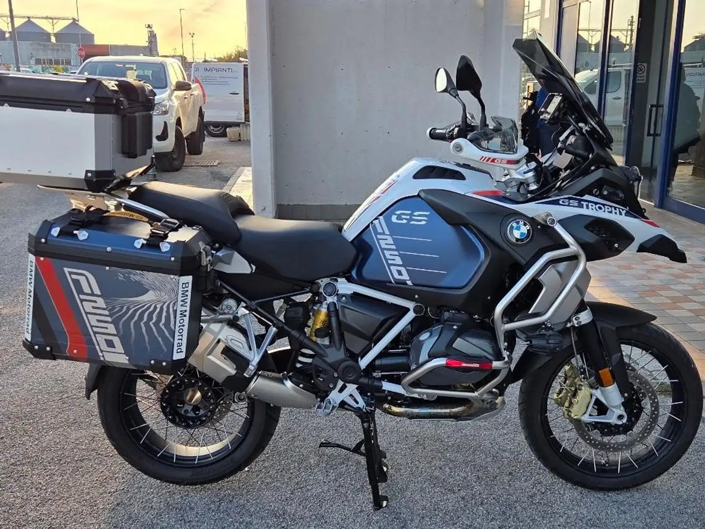 BMW R 1250 GS Adventure TROPHY Bleu - 1