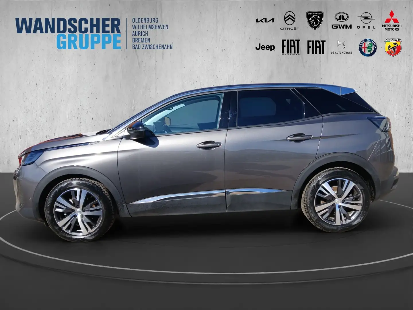Peugeot 3008 Allure 1.5 BlueHDi 130 +Navi+Kam.+SHZ+SpurH Grau - 2