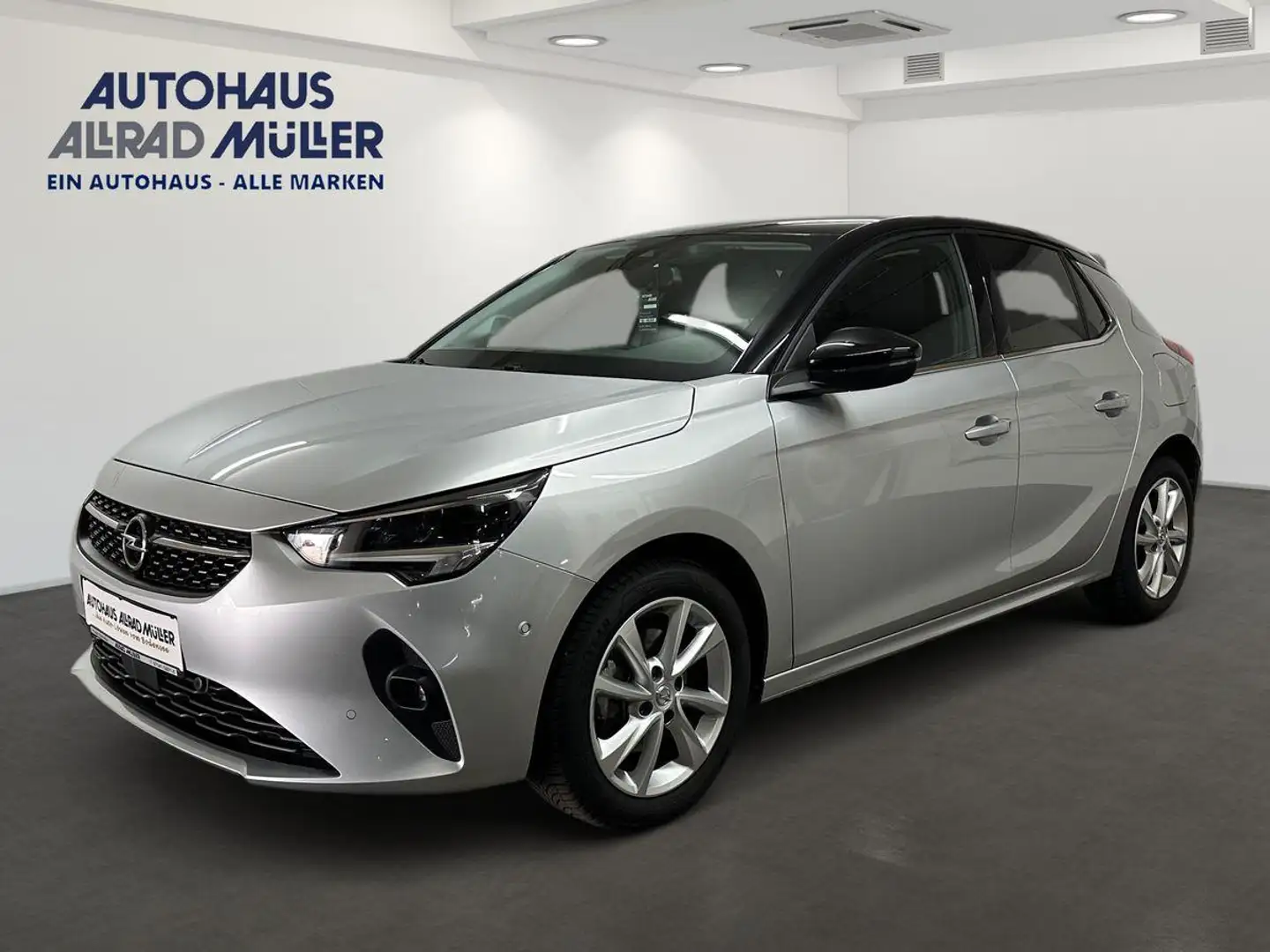 Opel Corsa Elegance 1,2 Turbo Aut.+LED+SHZ+CAM+CarPlay Argent - 1