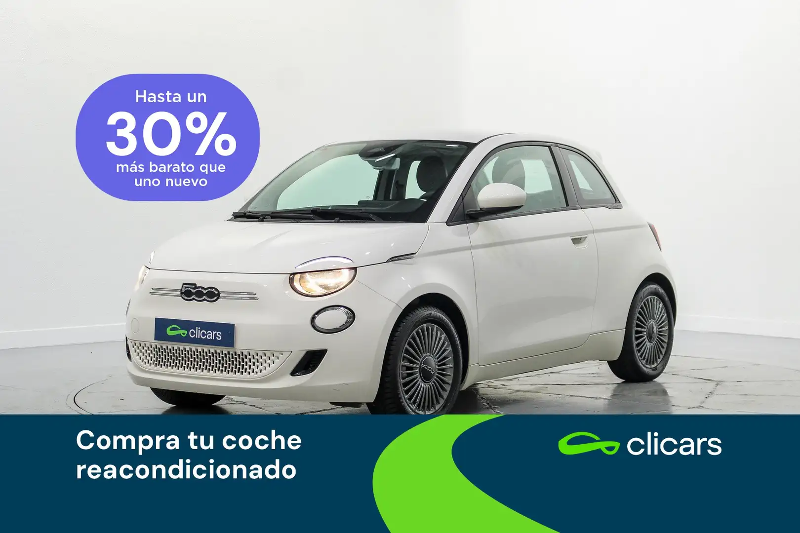 Fiat 500e 87Kw Icon Blanco - 1