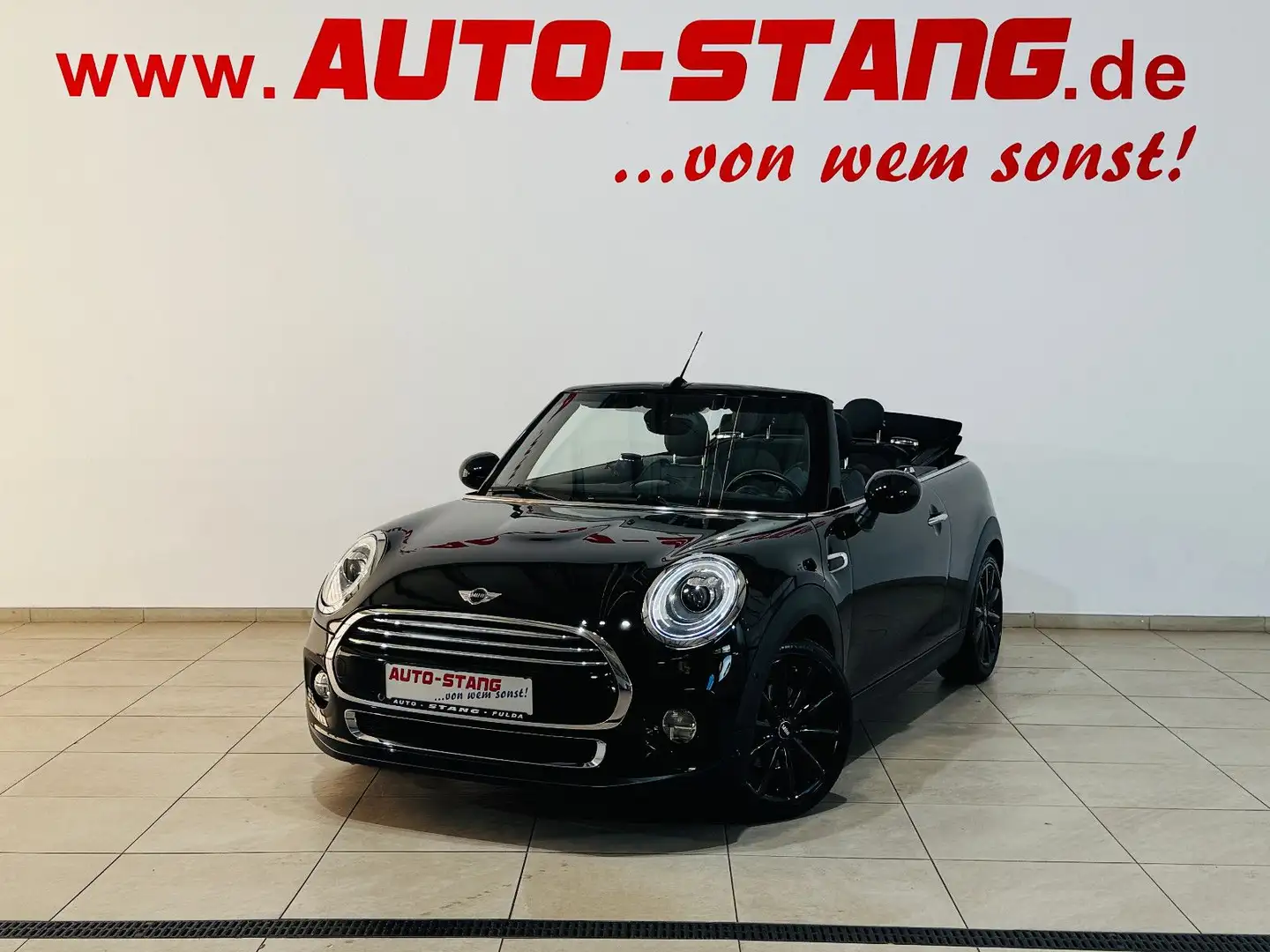 MINI Cooper Cabrio*WINDSCHOTT+SCHECKHEFT+LEDER+NAVI* Noir - 2