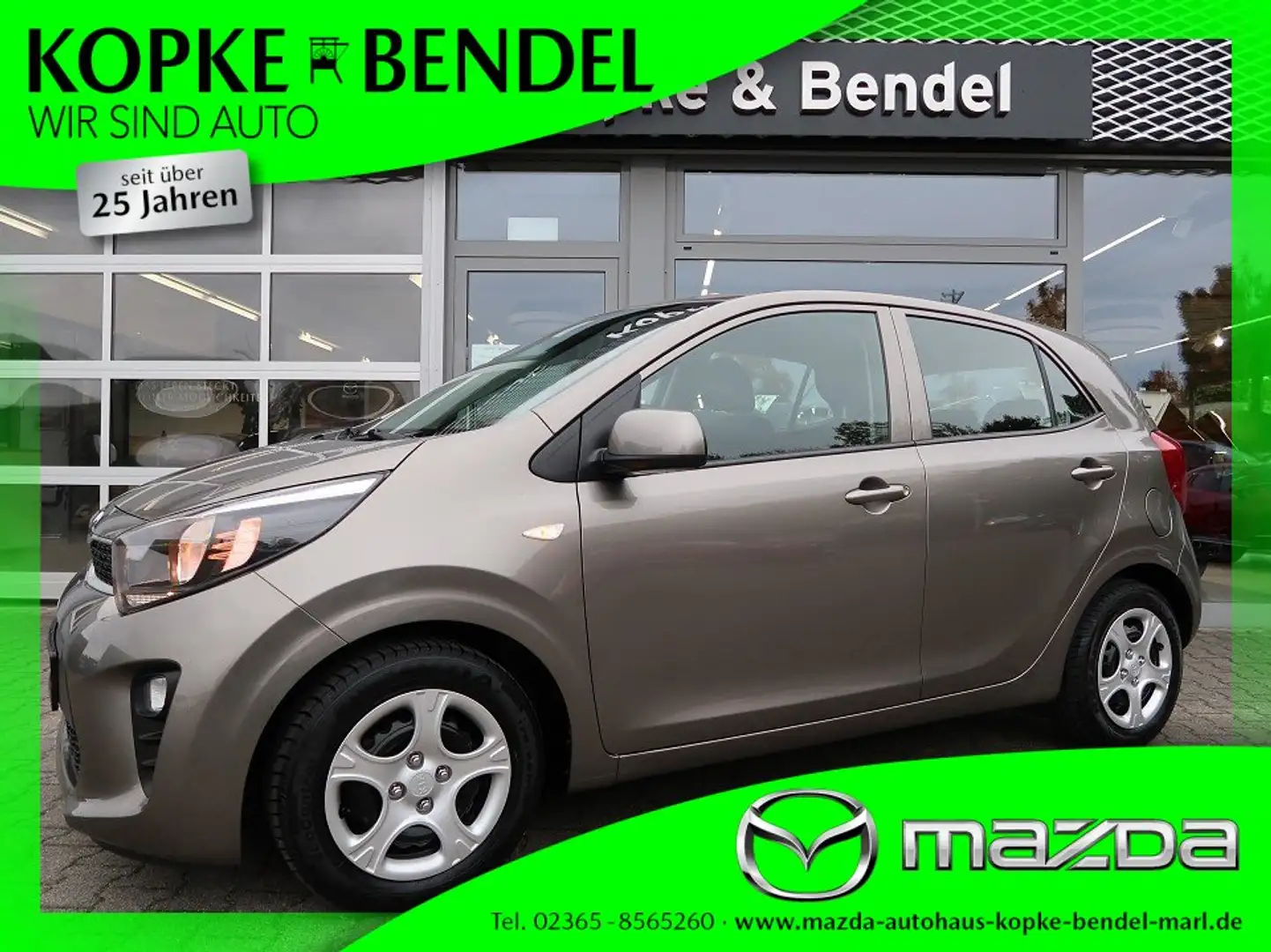 Kia Picanto 1.2 Edition 7 *Wartungen lückenlos*gepflegt* Pican Grijs - 1