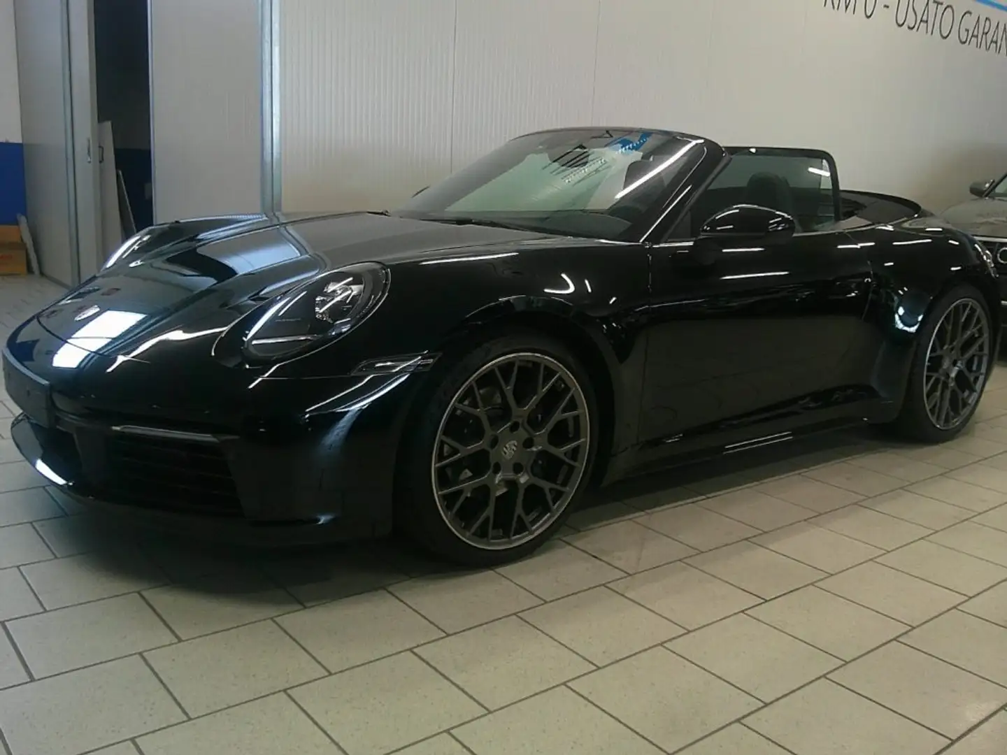 Porsche 911 992 Carrera Cabriolet Pelle Navi Led  Iva Esposta Nero - 1