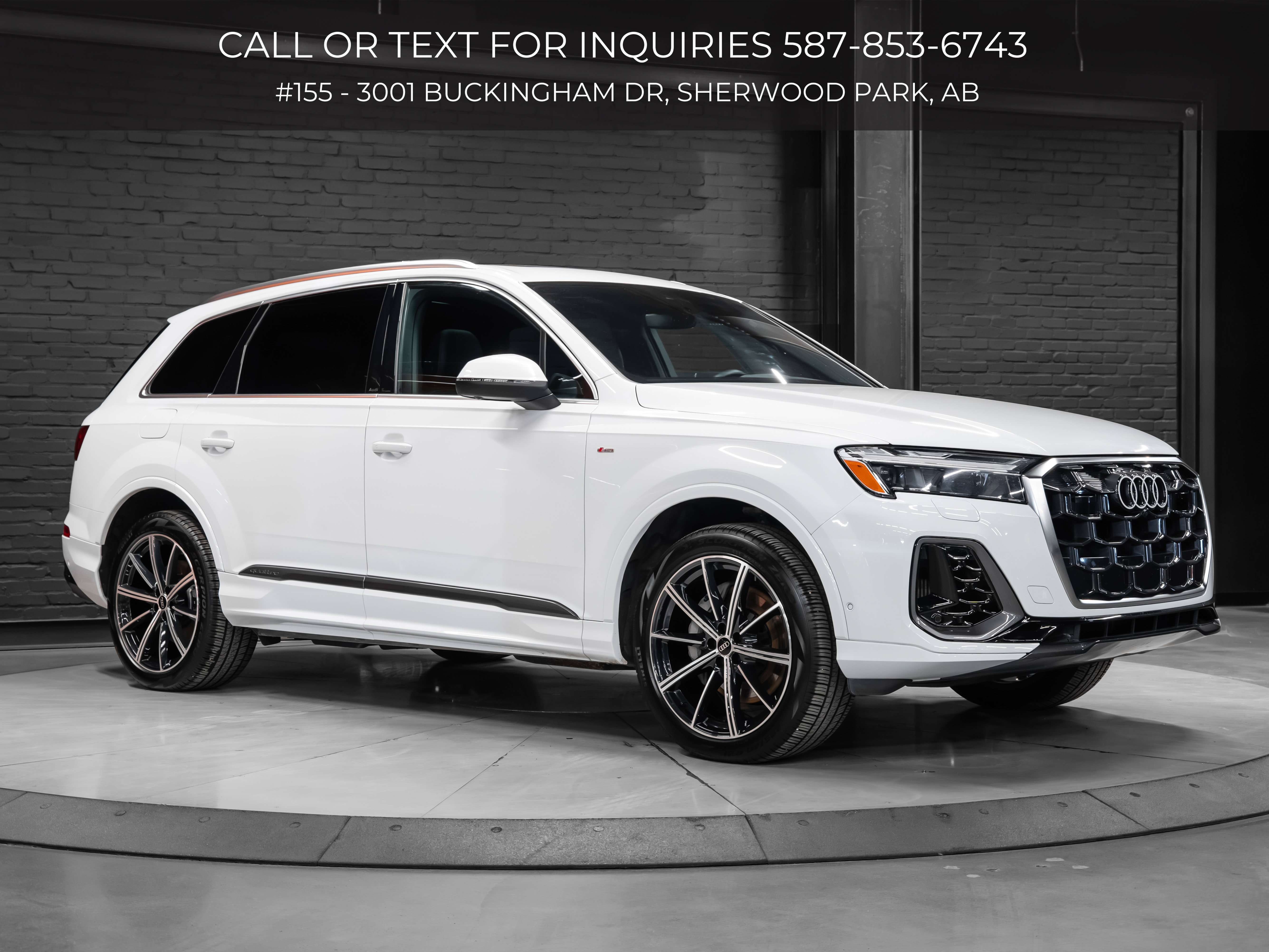 2026 Audi Q7 Progressiv | S-Line Package | Panoramic Sunroof | Heated and Ventilated Seats