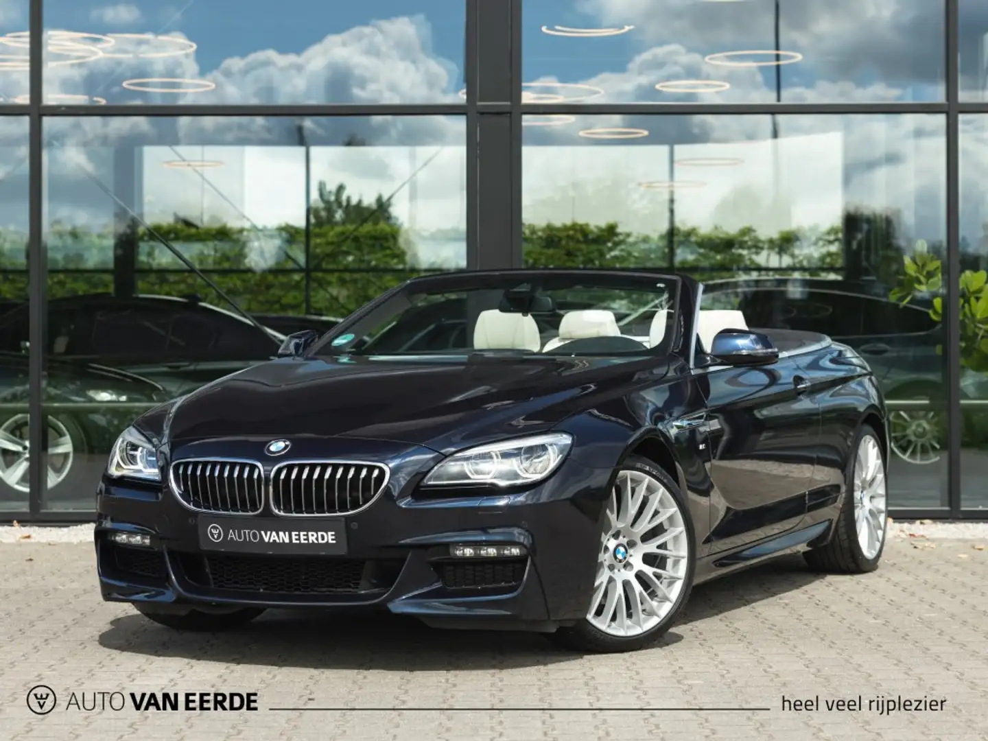 BMW 640 640i Cabrio Sportaut. - xDrive, M-sport Negru - 1
