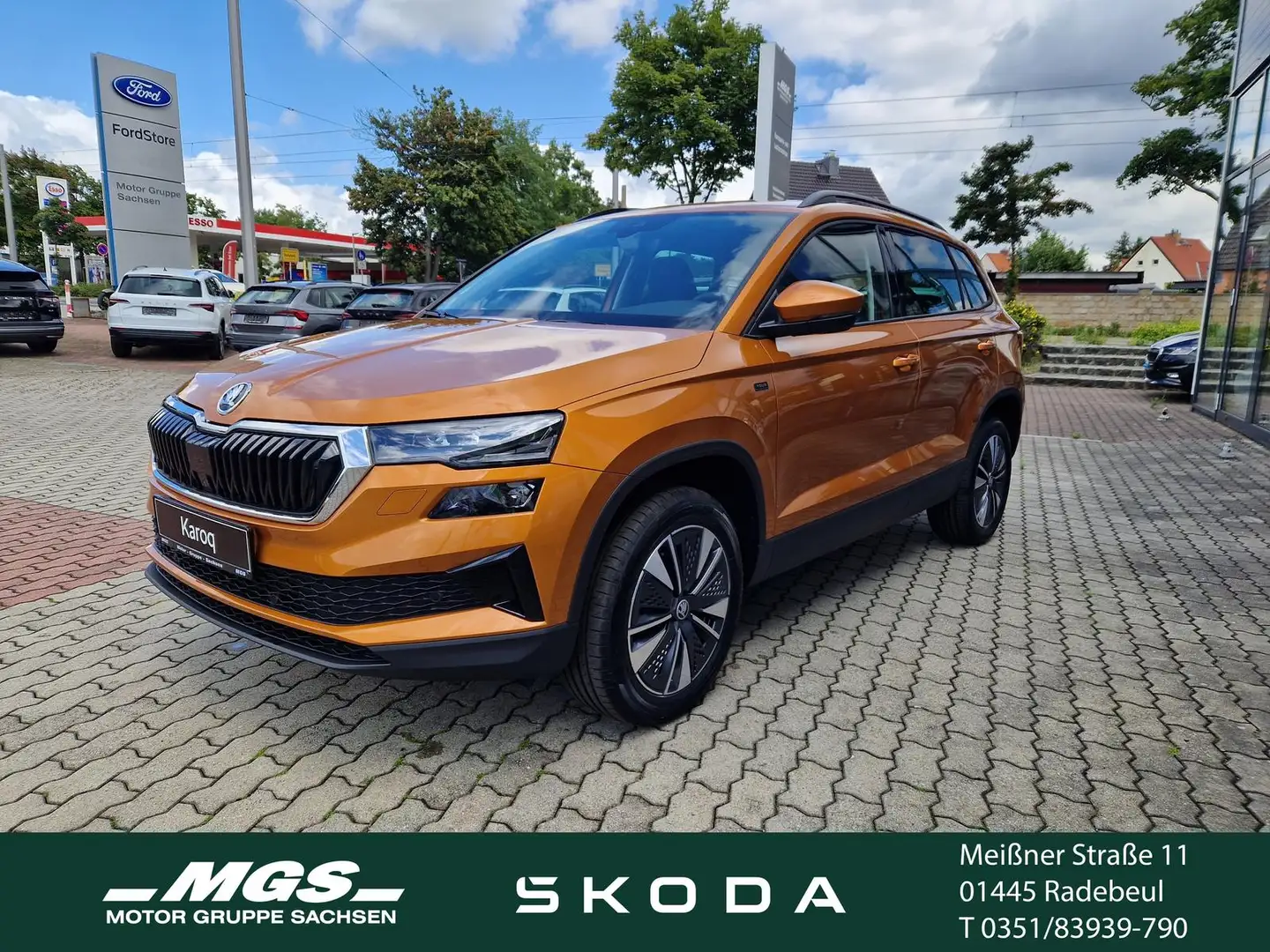 Skoda Karoq Tour 1.5 16V TSI ACT #7-Gang-DSG Orange - 1
