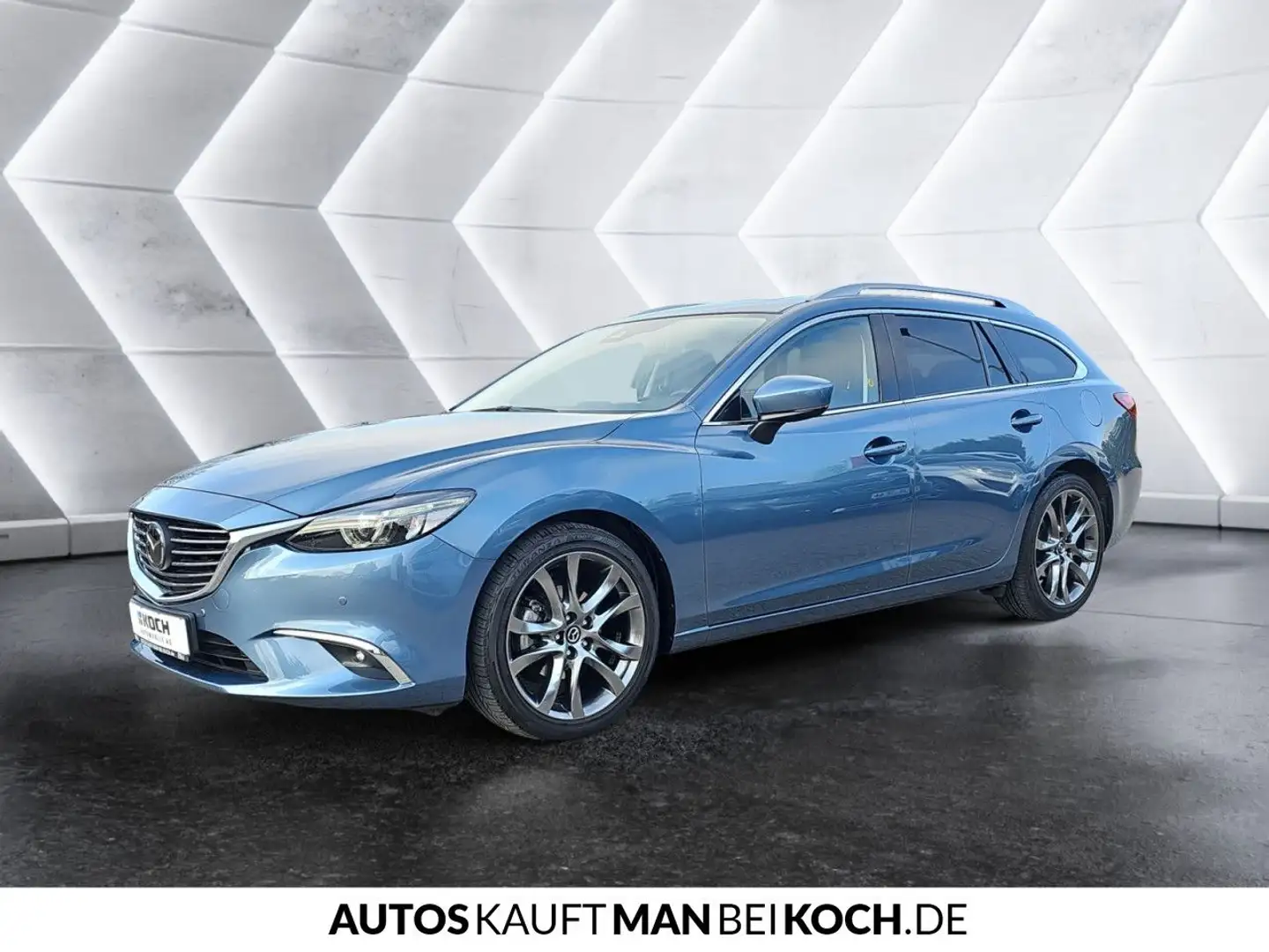 Mazda 6 2.5 SkyActiv-G Nakama Intense Leder AHK PANO LED Blau - 2
