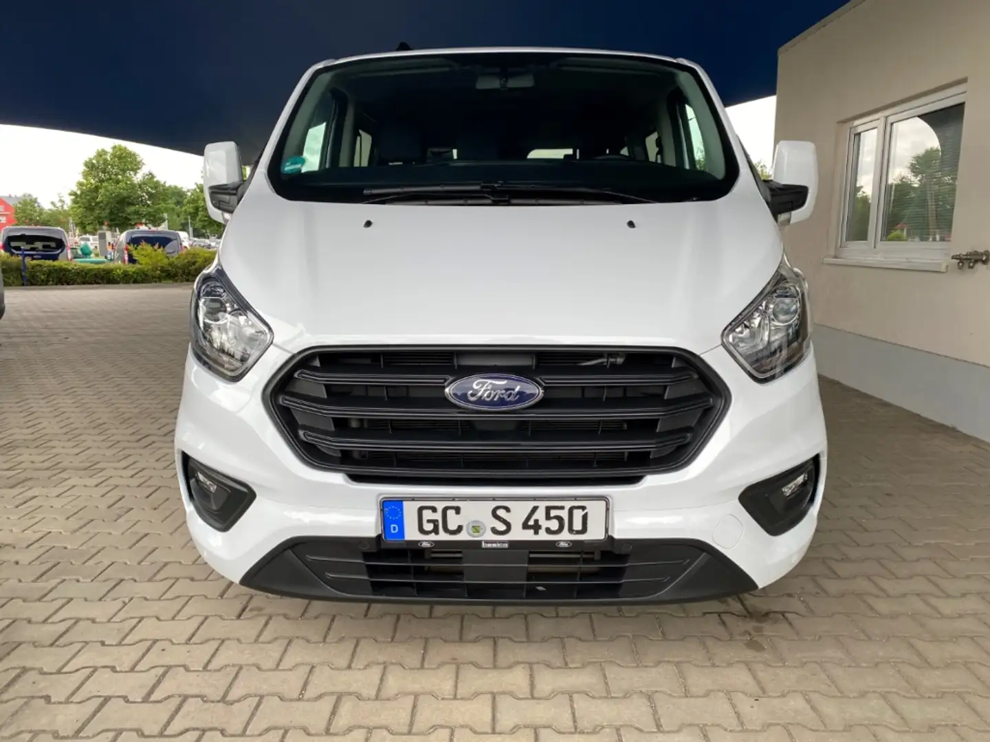 Ford Transit Custom Kombi Trend 320 L1+PDC+Klima vo+hi Weiß - 2