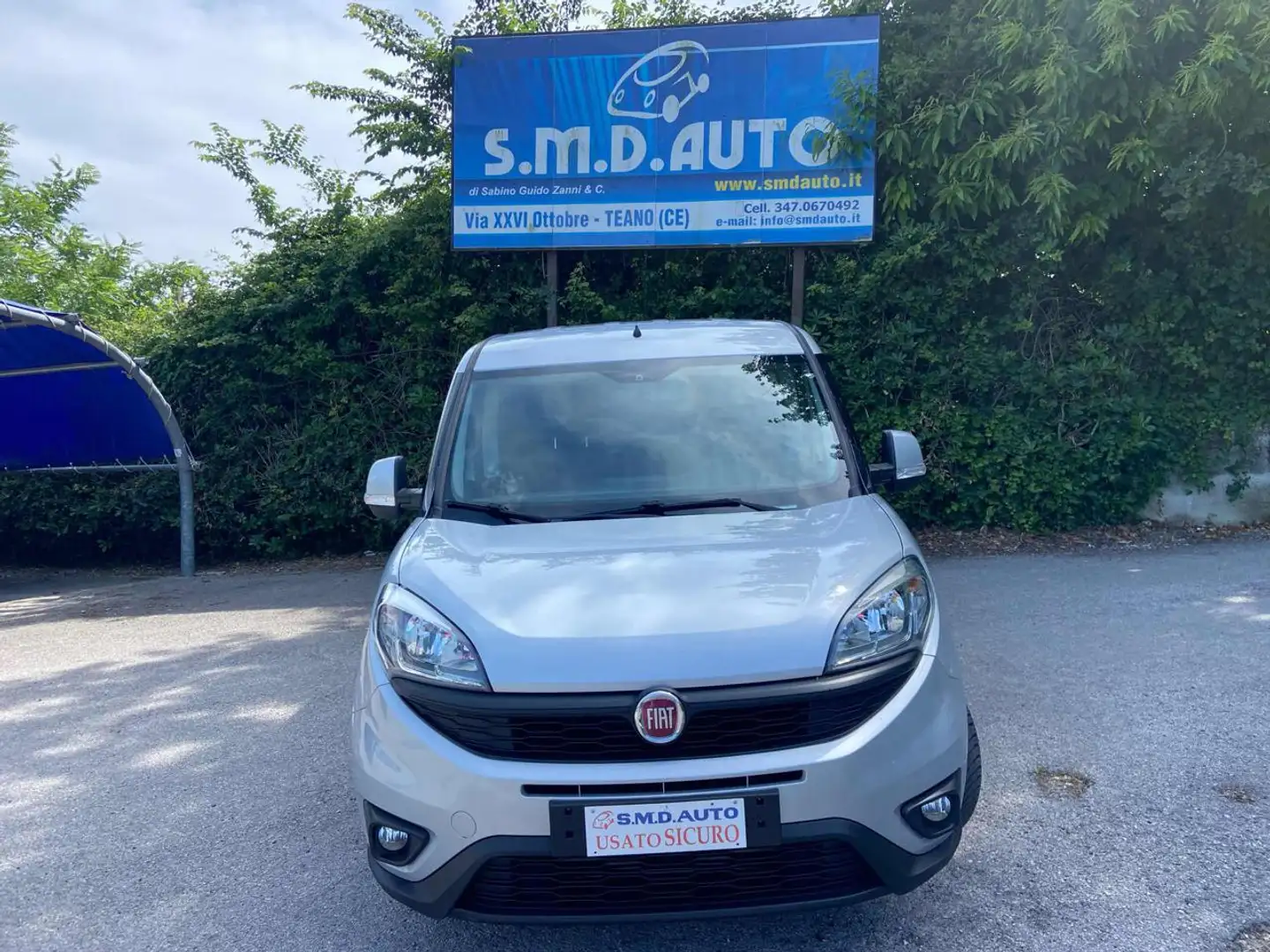 Fiat Doblo Doblò 1.6 MJT 105CV PL-TN Cargo Maxi Lamierato E5 Argento - 2