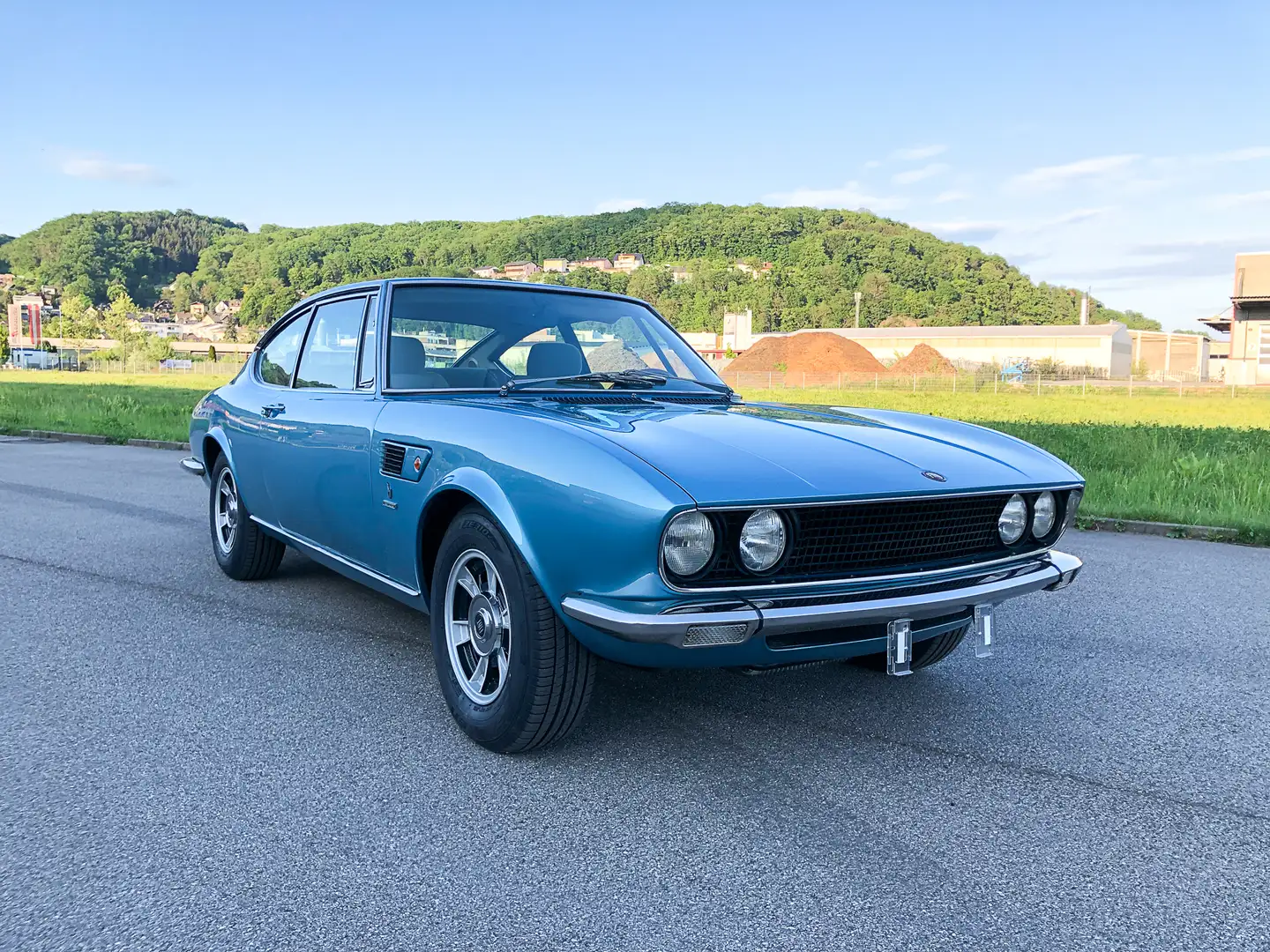 Fiat Dino 2400 Coupe Azul - 2