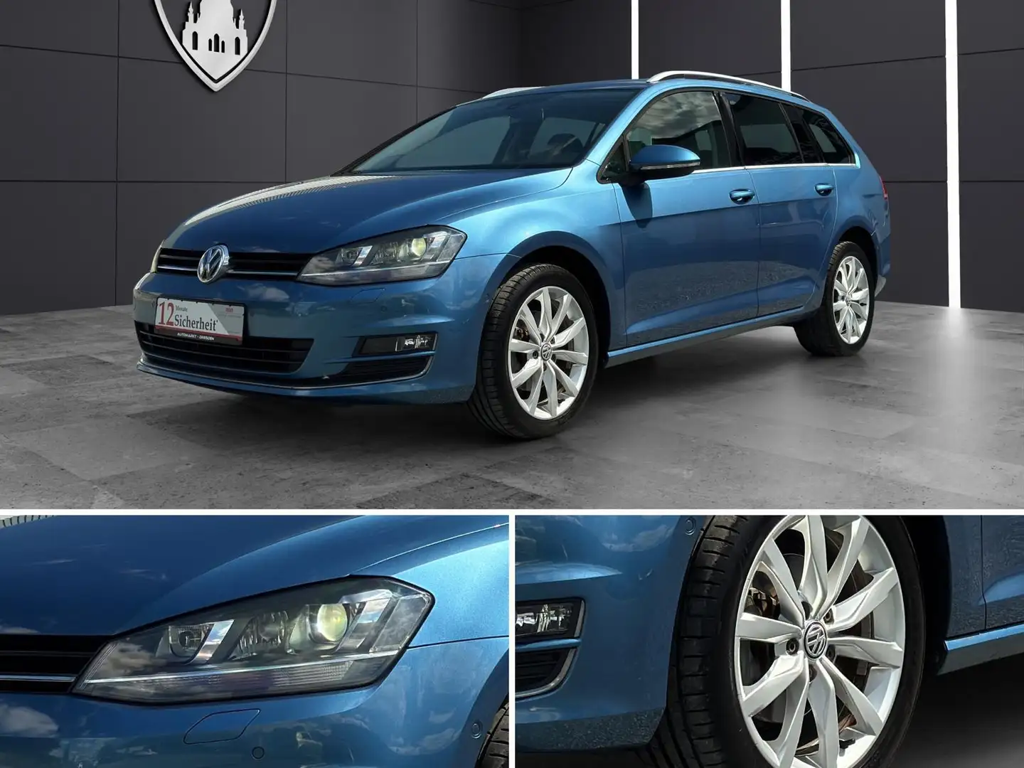 Volkswagen Golf Variant Highline 1.4 TSI Leder*Navi*Xenon*AHK! Blau - 2