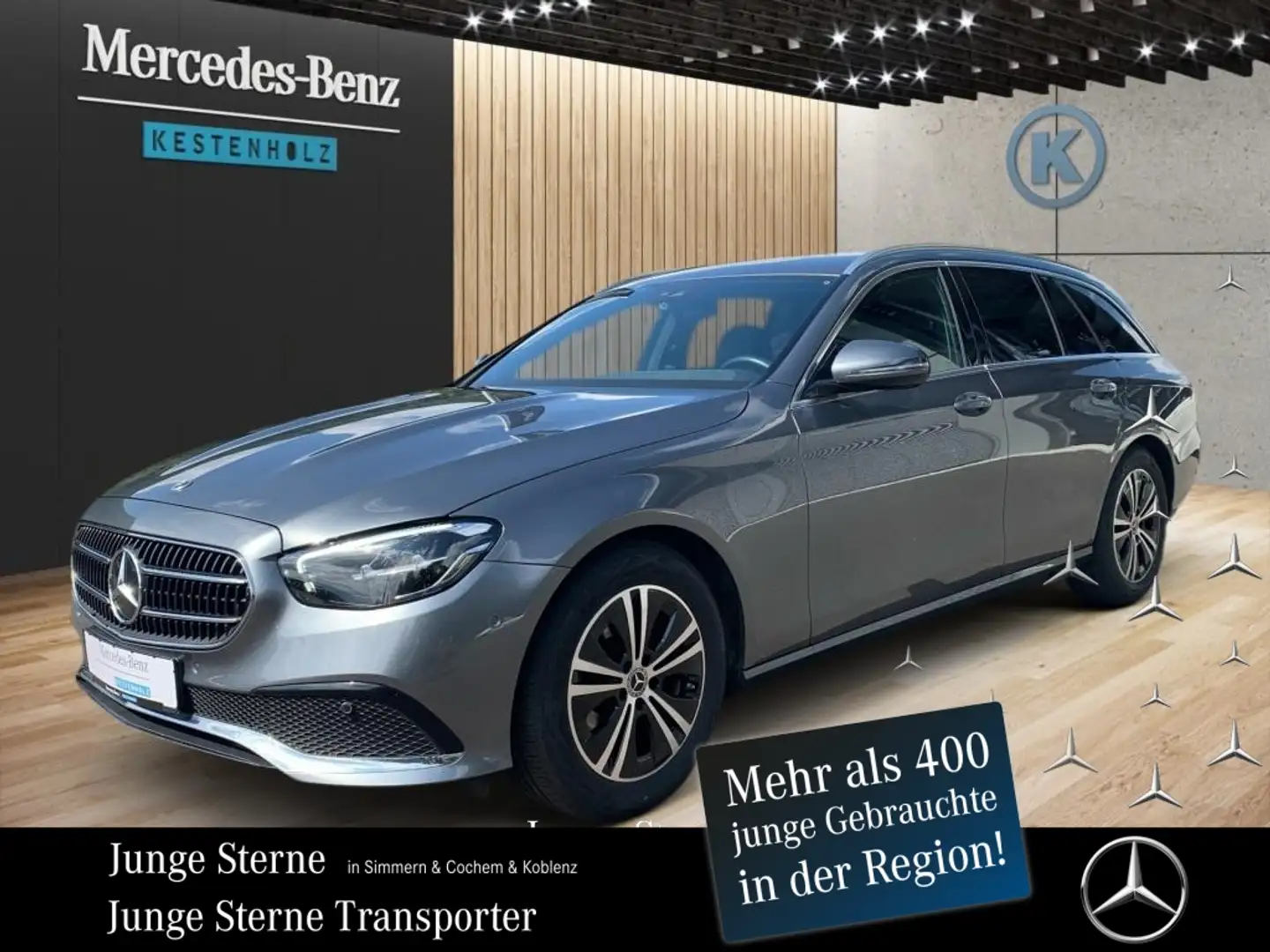 Mercedes-Benz E 200 d T-Modell *Avantgarde*MBUX*KAMERA*WIDE*LM Gris - 1