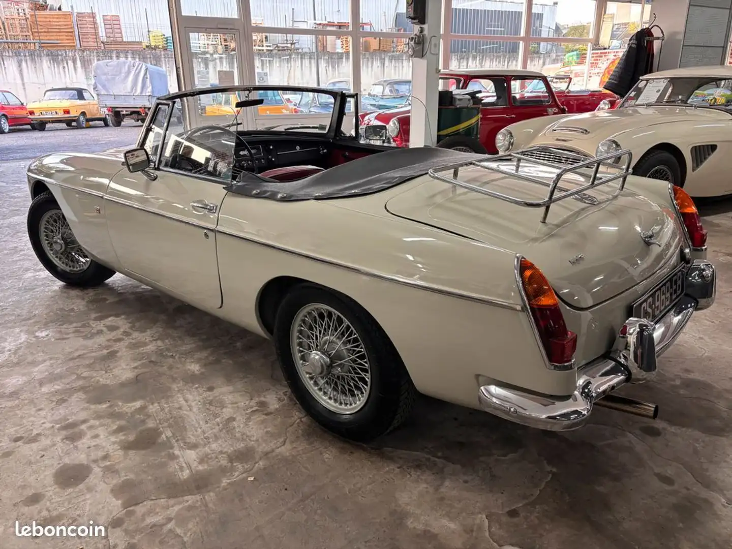 MG MGB B Mg cabriolet mk1 1800 Weiß - 2