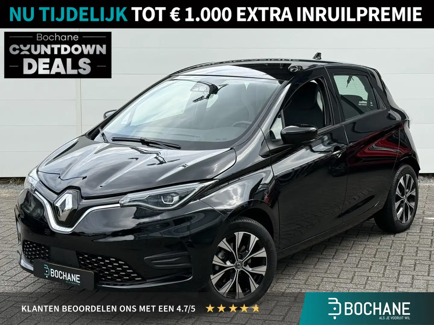 Renault ZOE R135 Evolution 52 kWh (Koopaccu) (Hoge Instap) Sne Nero - 1