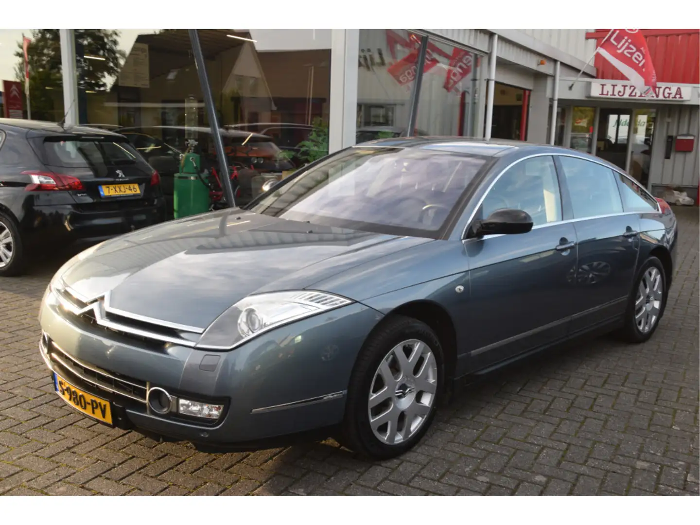 Citroen C6 2.7 HdiF V6 Exclusive Navi | Leer | Trekhaak | PDC Gris - 2
