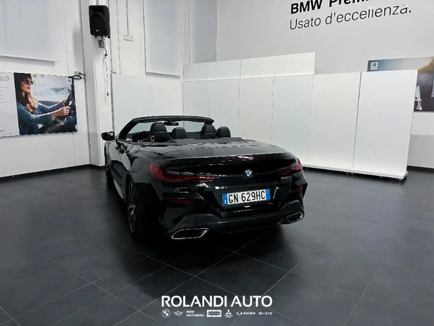 BMW 840 d Cabrio mhev 48V xdrive auto Noir - 1