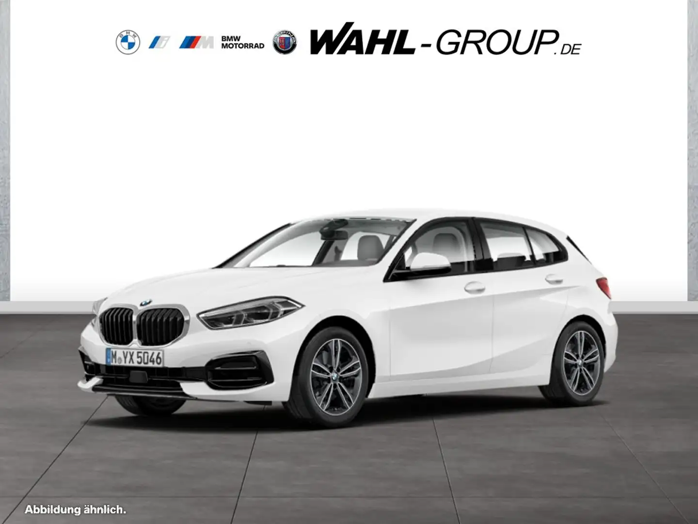 BMW 118 i SPORT LINE DKG LC PROF LED GRA PDC DAB WLAN SHZG Weiß - 1