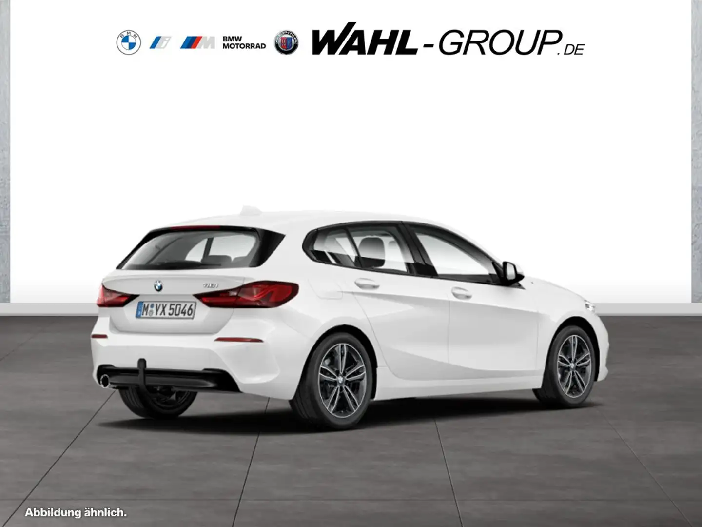 BMW 118 i SPORT LINE DKG LC PROF LED GRA PDC DAB WLAN SHZG Weiß - 2