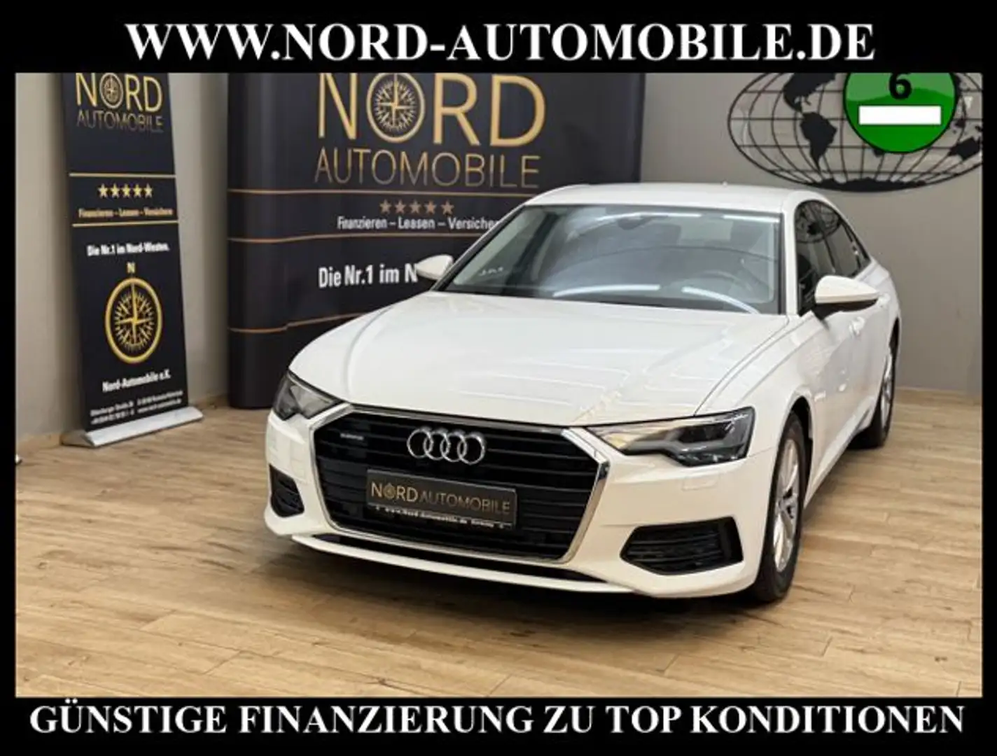 Audi A6 Lim. 50 TDI quattro Tiptronic *NAVI*LED*UPE64 Weiß - 1
