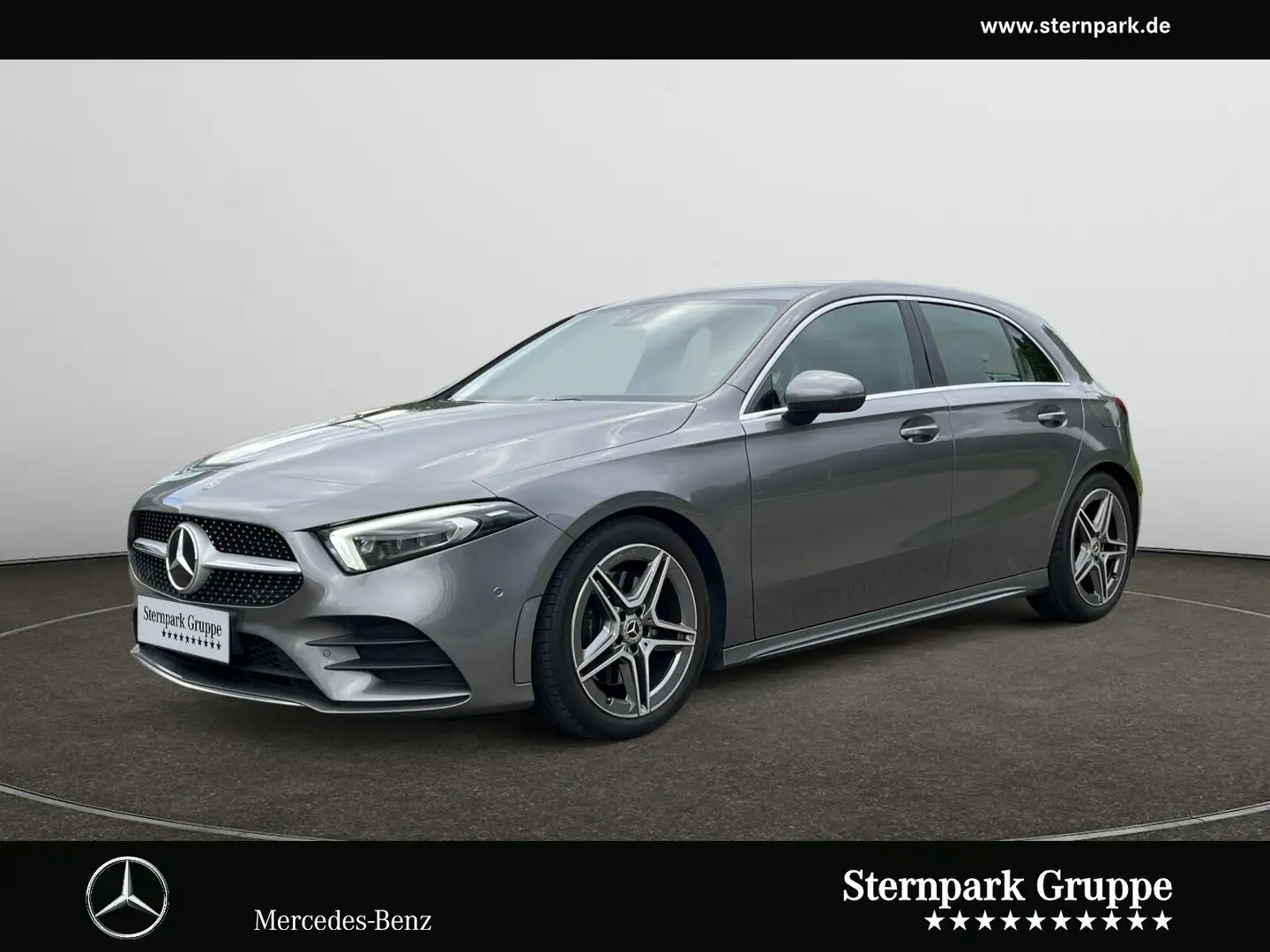 Mercedes-Benz A 220 A 220 4M AMG +Multibeam+Navi+SHZ+Tempomat+uvm.+ Grijs - 1