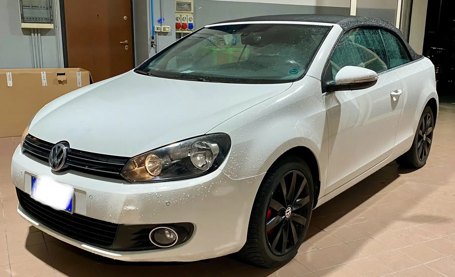 Volkswagen Golf Cabriolet Golf Cabrio 1.9 tdi Highline Bianco - 2