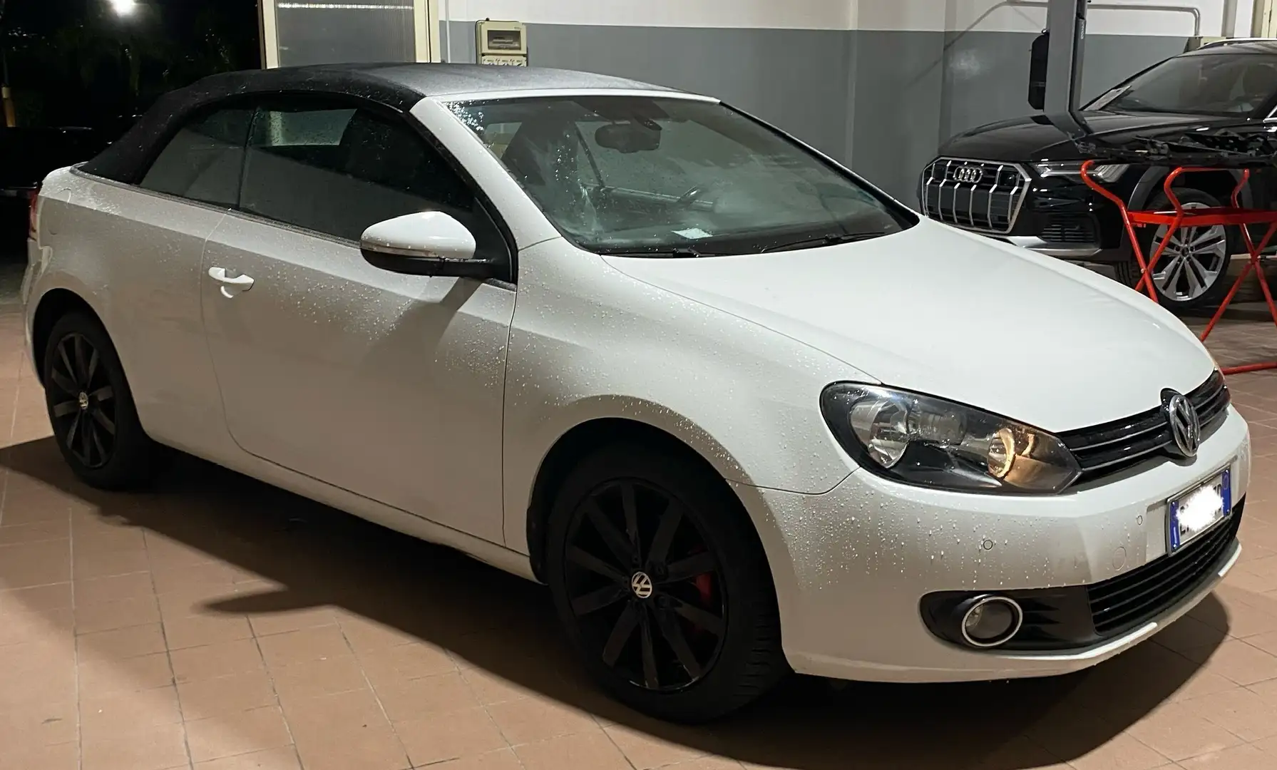 Volkswagen Golf Cabriolet Golf Cabrio 1.9 tdi Highline Bianco - 1