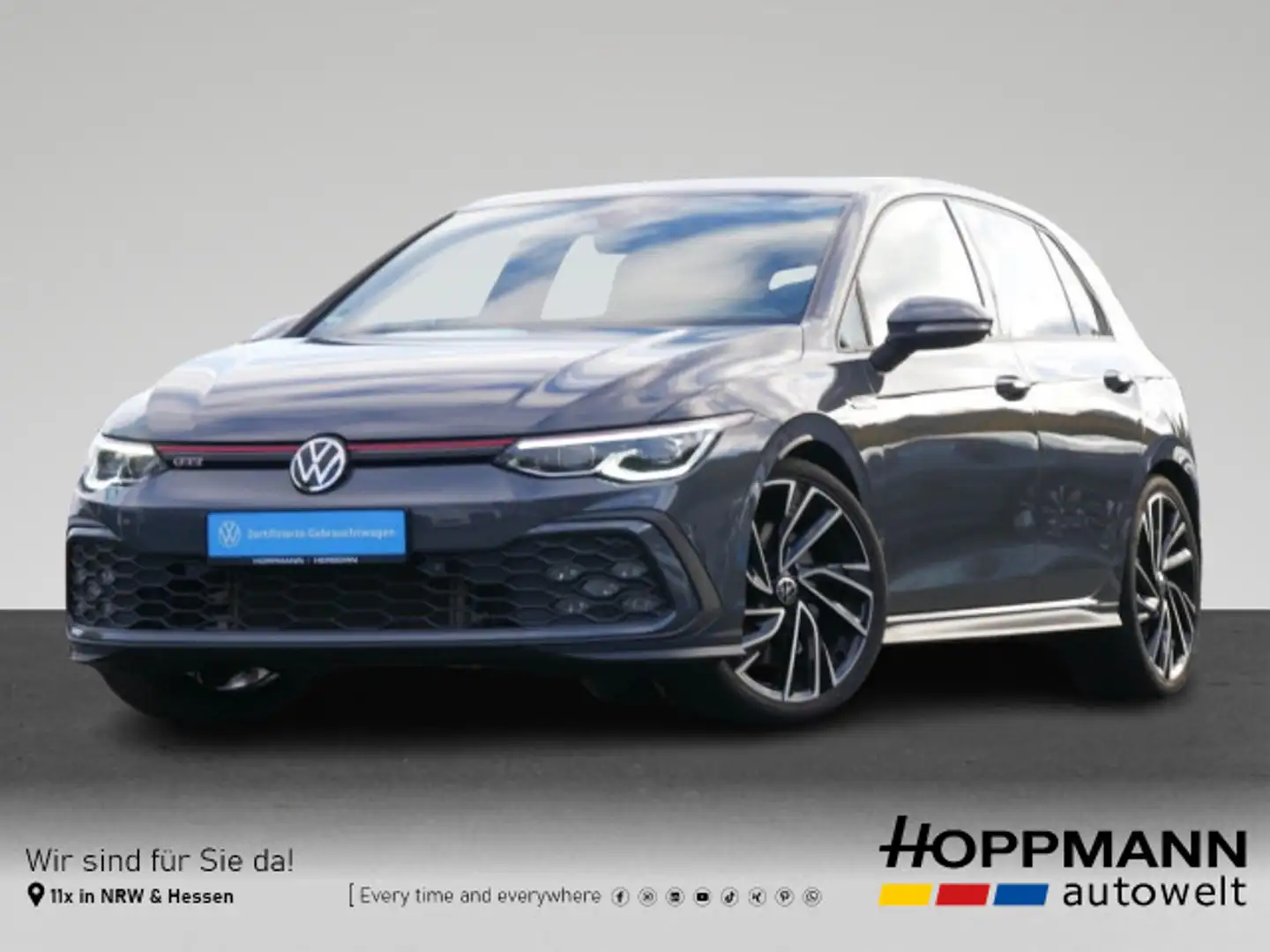 Volkswagen Golf GTI Golf VIII nza 2.0 TSI GTI DCC ACC Harman NAVI Grau - 1