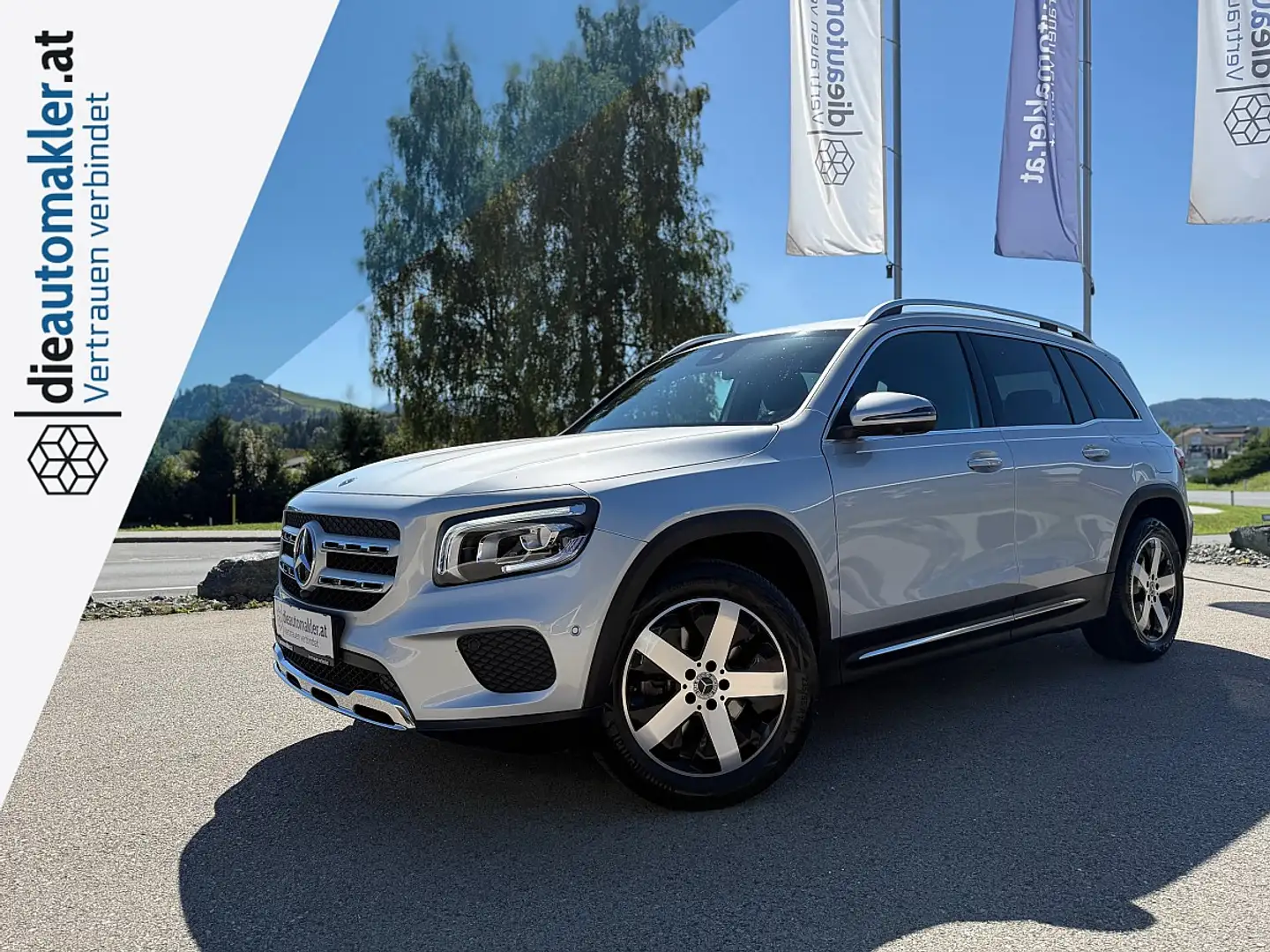 Mercedes-Benz GLB 200 d Aut. Premium Progressive Line Silber - 1