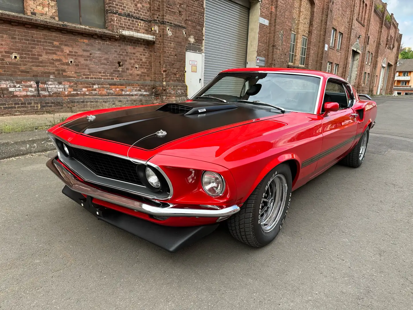 Ford Mustang Fastback Mach 1 1969 Red - 1