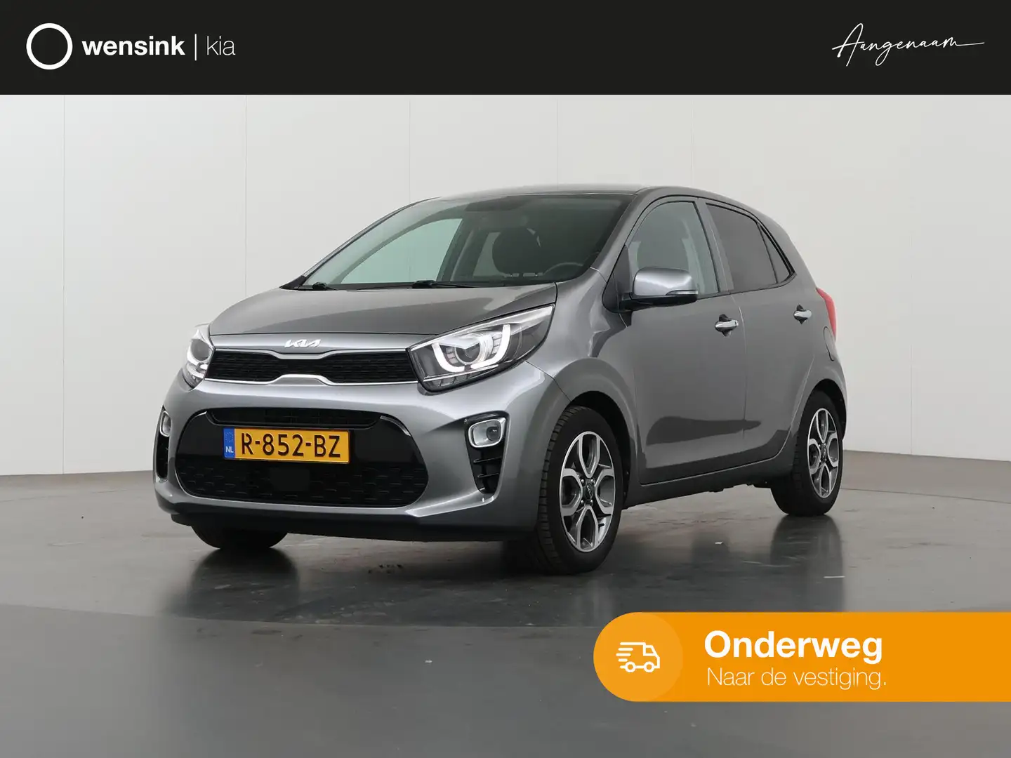 Kia Picanto 1.0 DPi DynamicPlusLine | Navigatie | Parkeercamer Grijs - 1