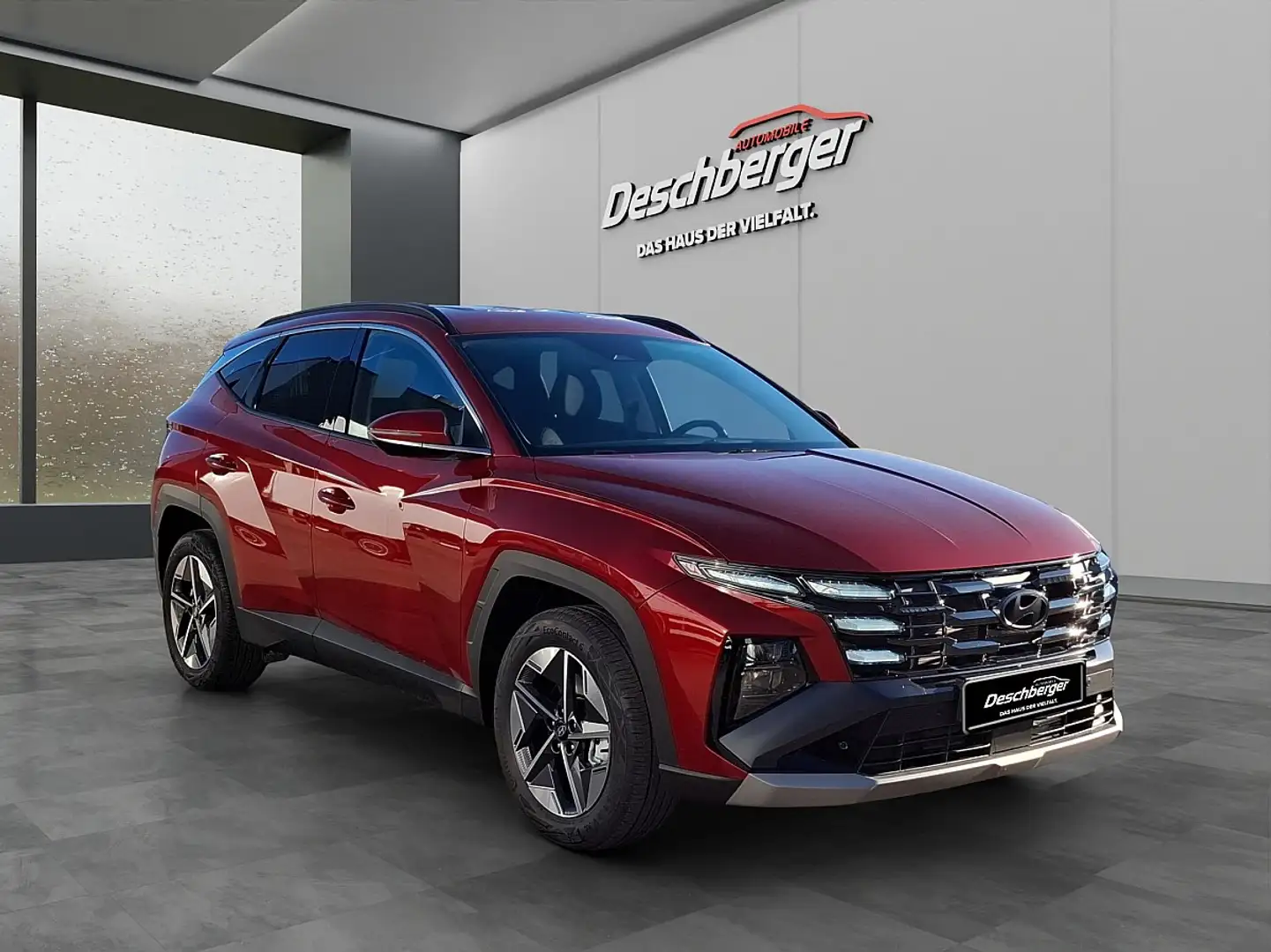 Hyundai TUCSON Tucson 1,6 T-GDI 2WD Go DCT Rot - 2