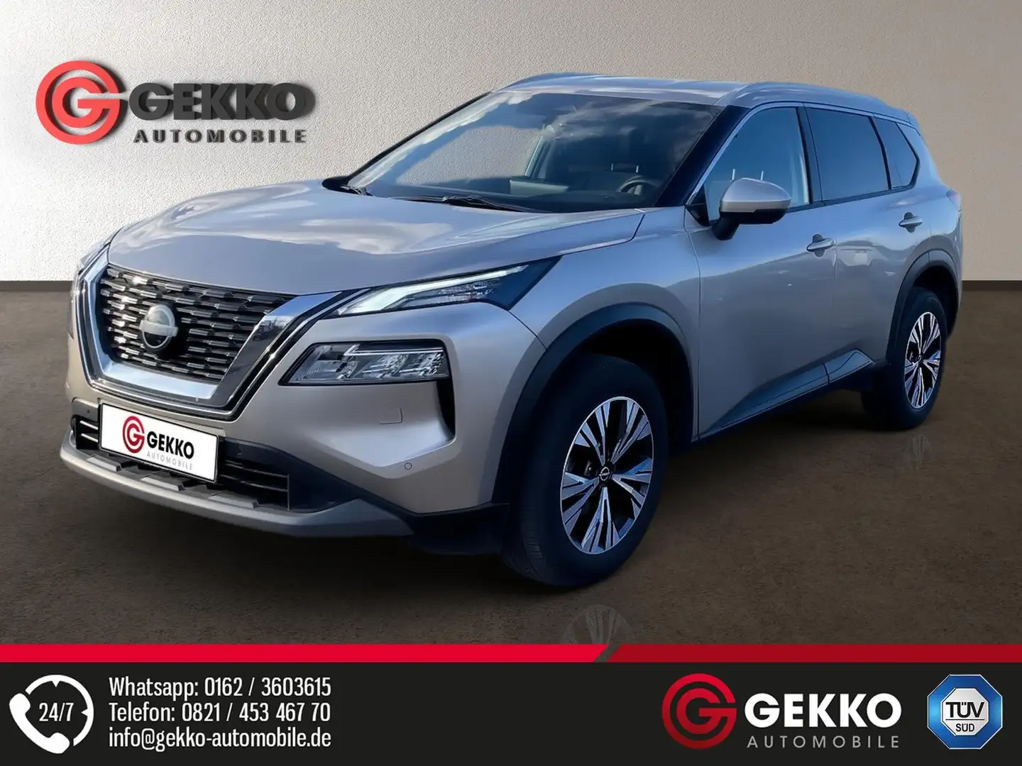 Nissan X-Trail N-Connecta ProPilot+KAMERA+LED+ACC+NAVI+DAB Grau - 2