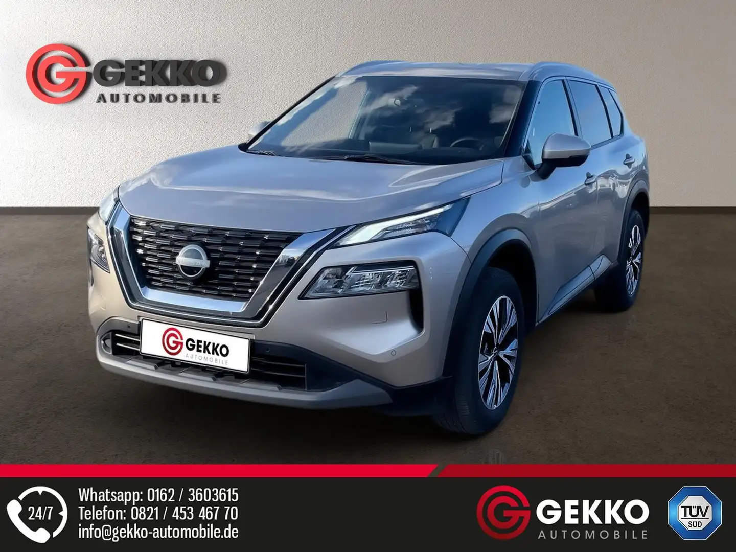 Nissan X-Trail N-Connecta ProPilot+KAMERA+LED+ACC+NAVI+DAB Grau - 1