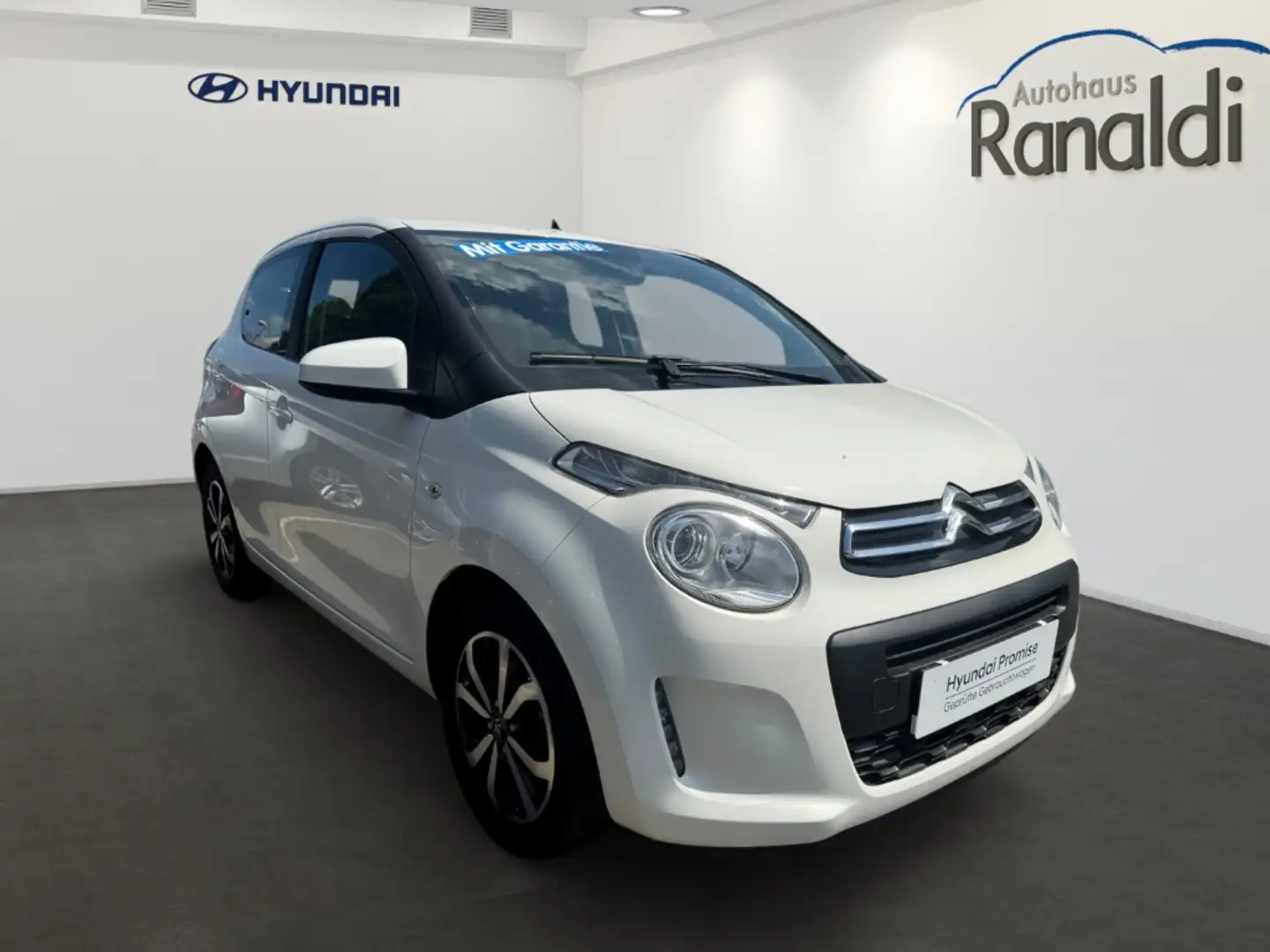 Citroen C1 Feel 1.0 VTi EU6d++IDEALER ZWEITWAGEN! Bianco - 2