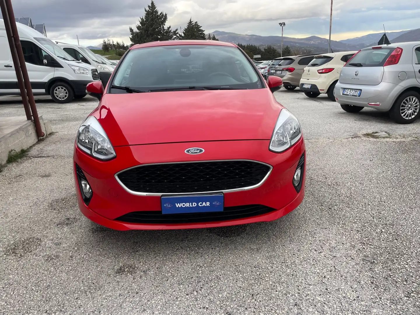 Ford Fiesta 1.5 TDCi 85 CV 3 porte Van Trend Rood - 2