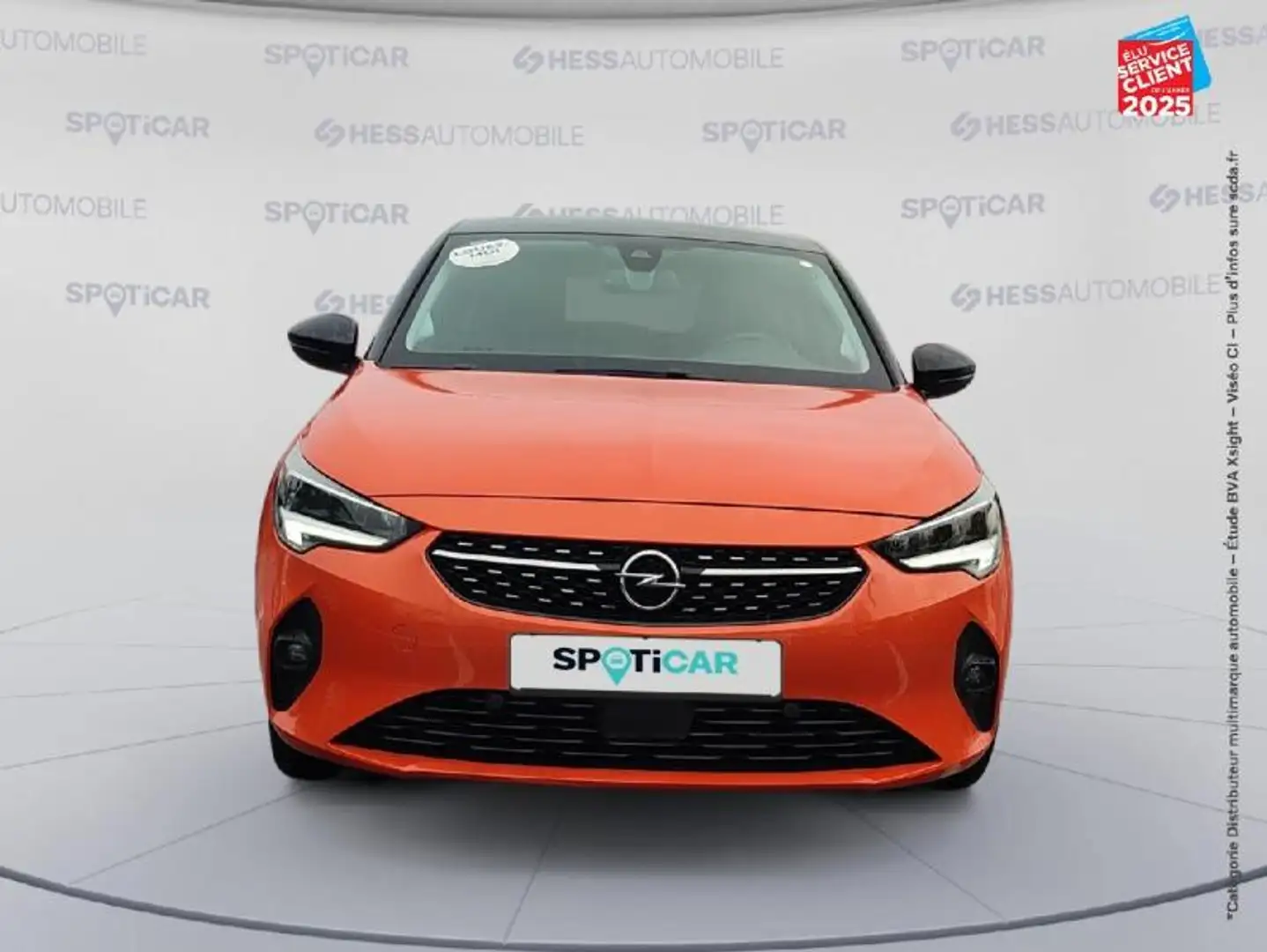 Opel Corsa-e CORSA-E 136CH ELEGANCE Orange - 2