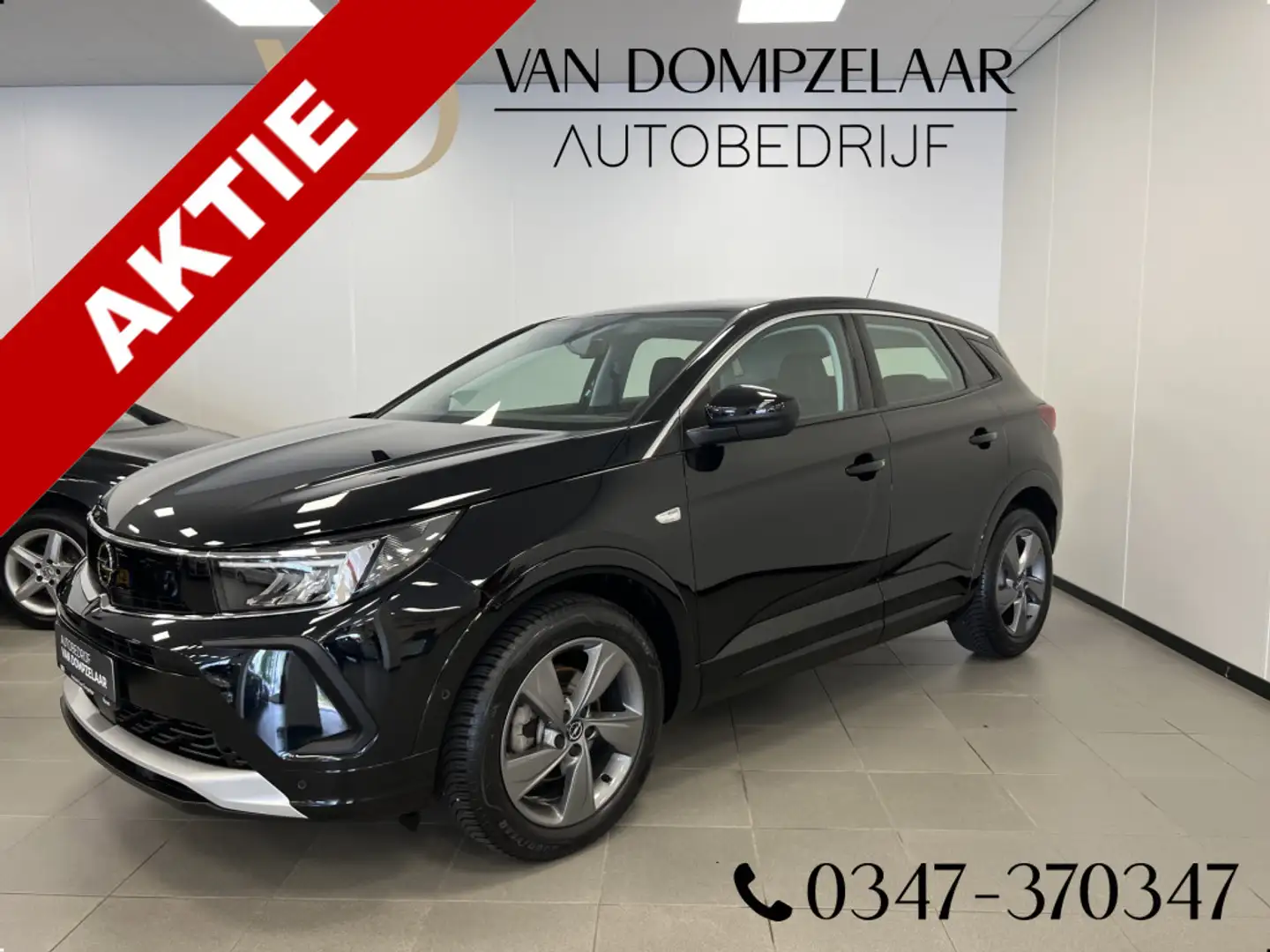 Opel Grandland 1.2 Turbo Edition 130PK / STOEL-STUURVERW. / PDC / Negro - 1