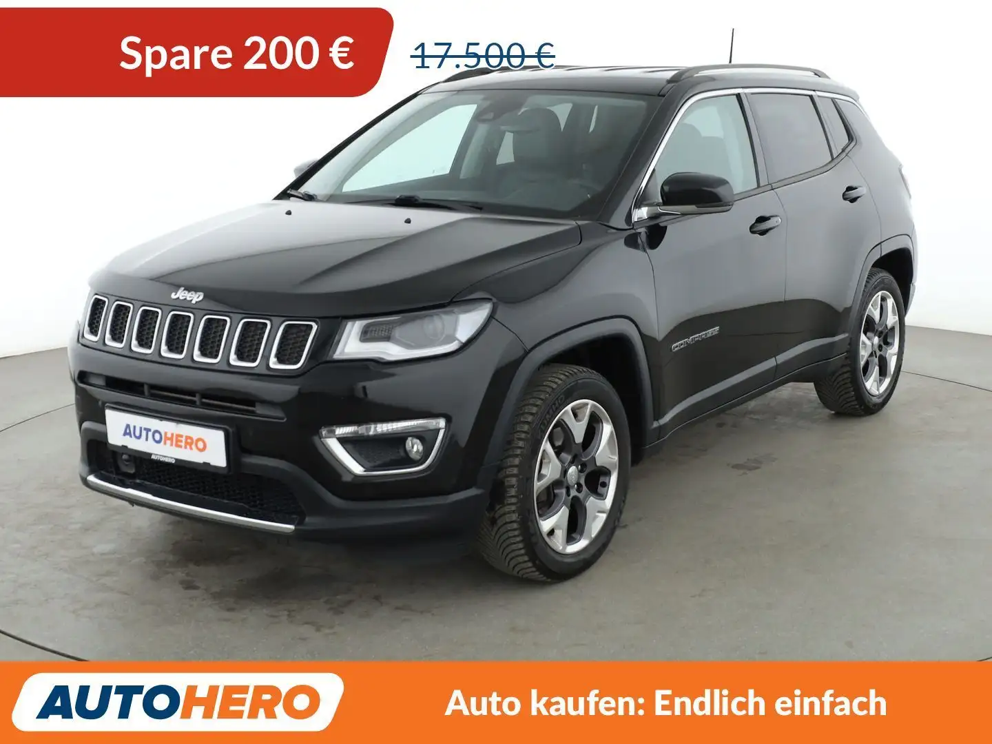 Jeep Compass 1.4 M-Air Limited FWD *NAVI*BI-XENON*CAM*PDC* Schwarz - 1