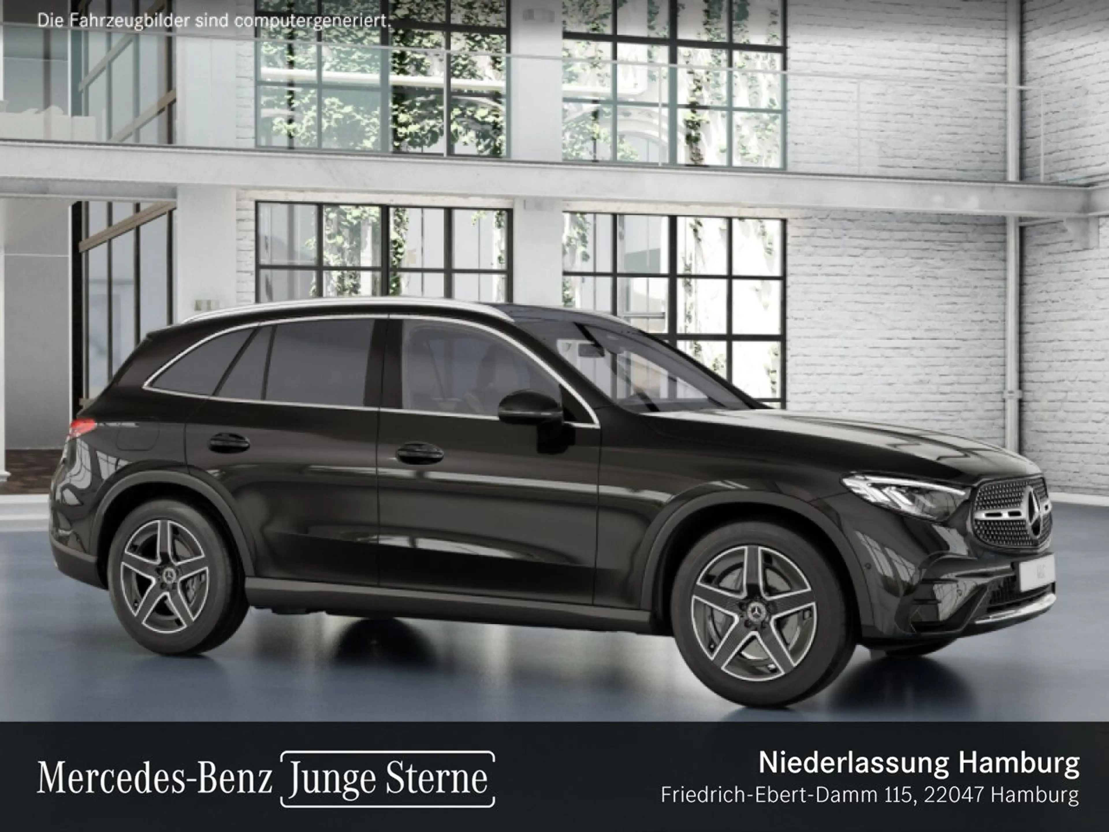 Mercedes-Benz GLC 200 4M AMG+PANO+AHK+LED+KAMERA+TOTW+KEYLESS+9G — photo 15