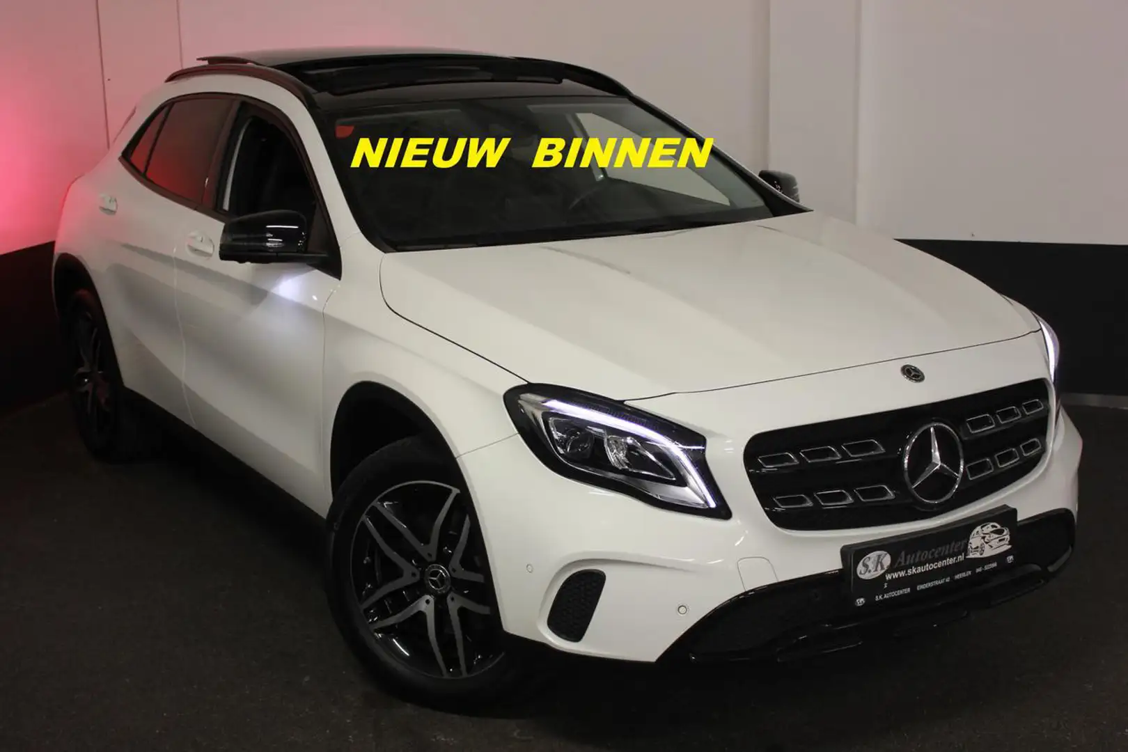 Mercedes-Benz GLA 220 4MATIC*SFEER*PANO*CAM*MEMO*1E EIGENAAR* Blanc - 1