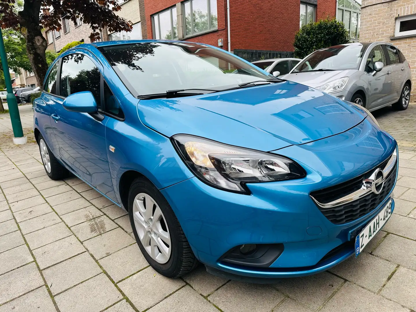 Opel Corsa 1.3CDTI 85.000KM AIRCO EURO6b 2016 7950€ Bleu - 2
