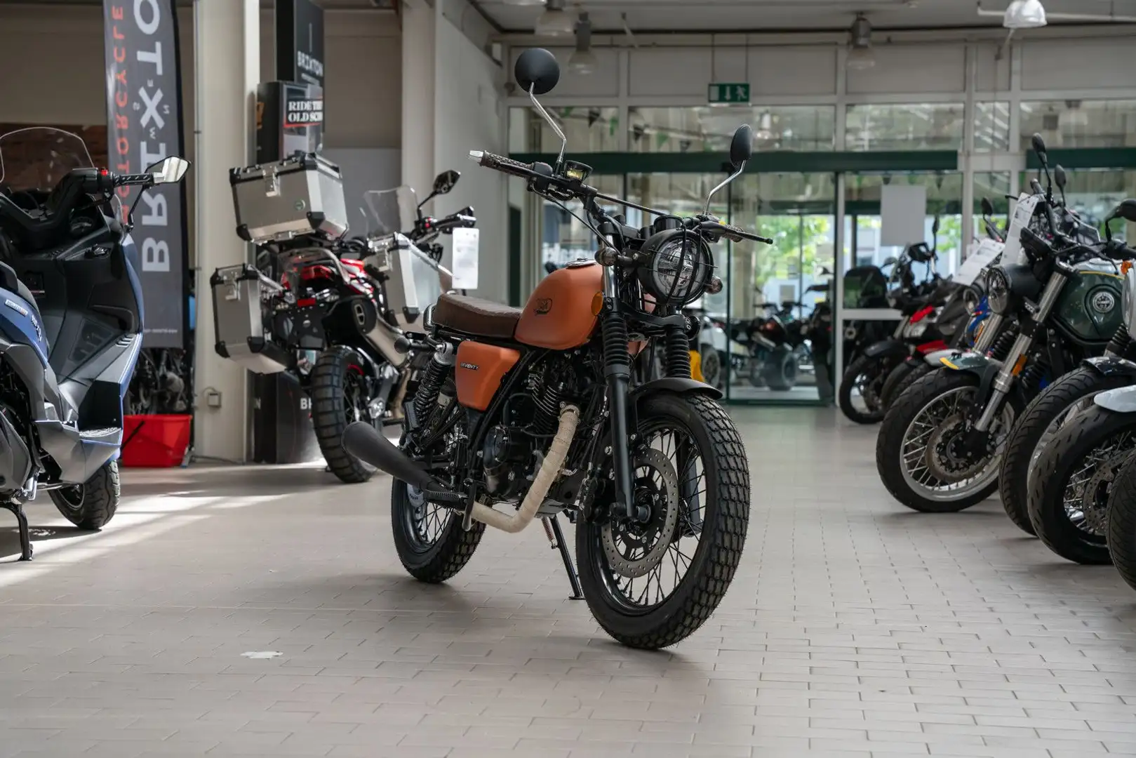 Mash Seventy 125 sofort lieferbar, Lieferservice Orange - 2